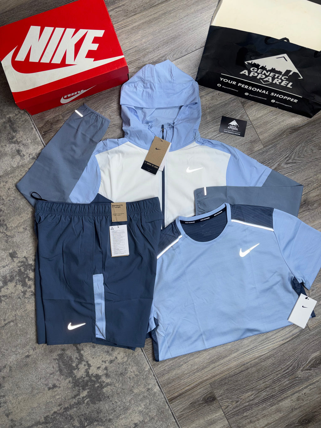 Nike Windrunner Triset - ‘Bliss Blue’