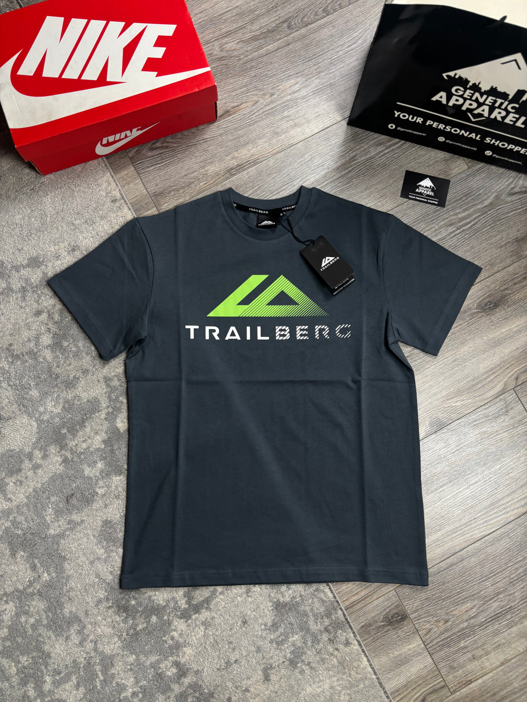 Trailberg Fraction Triset Tracksuit - ‘Grey/Luminous’