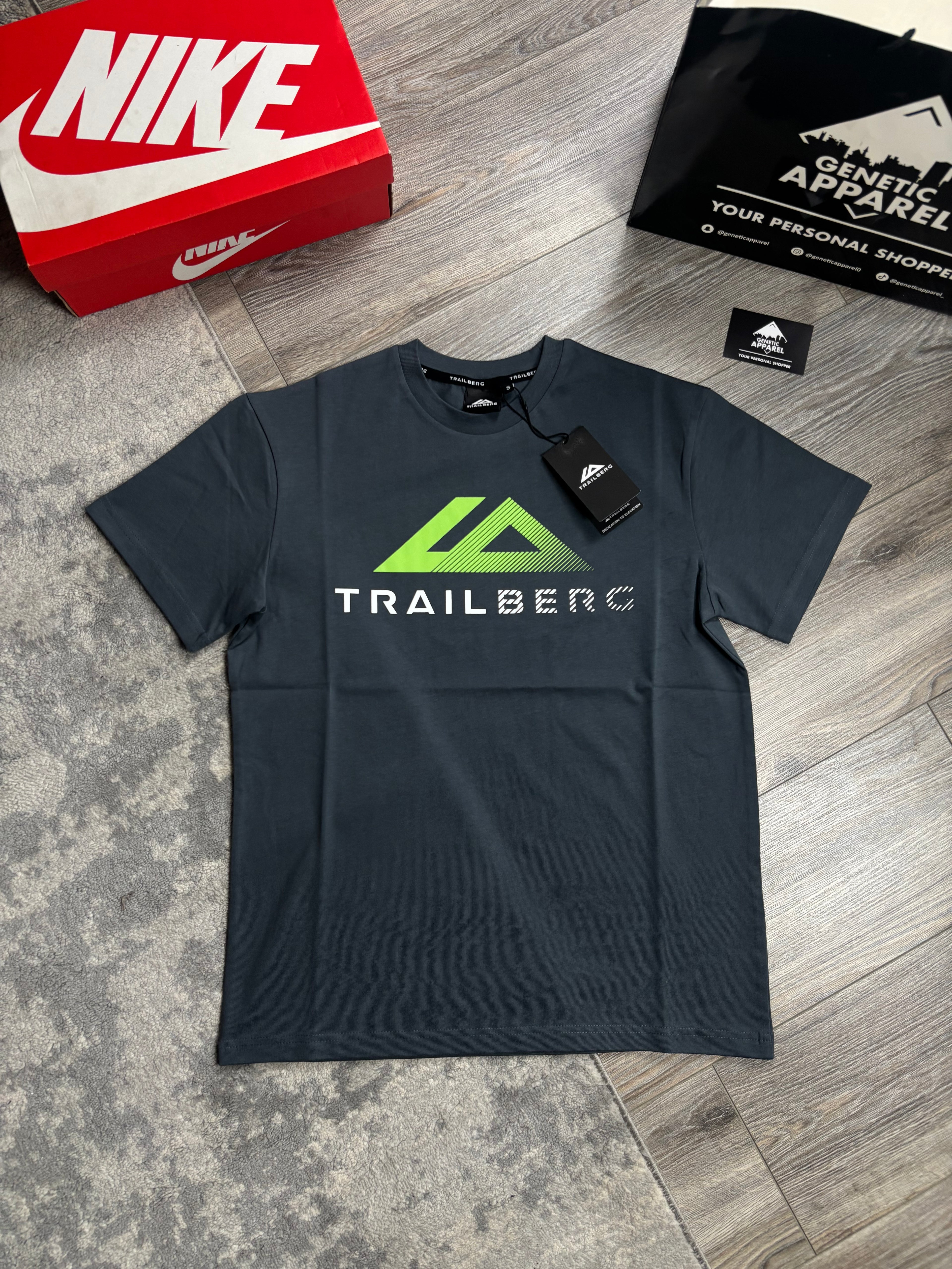 Trailberg Fraction Triset Tracksuit - ‘Grey/Luminous’