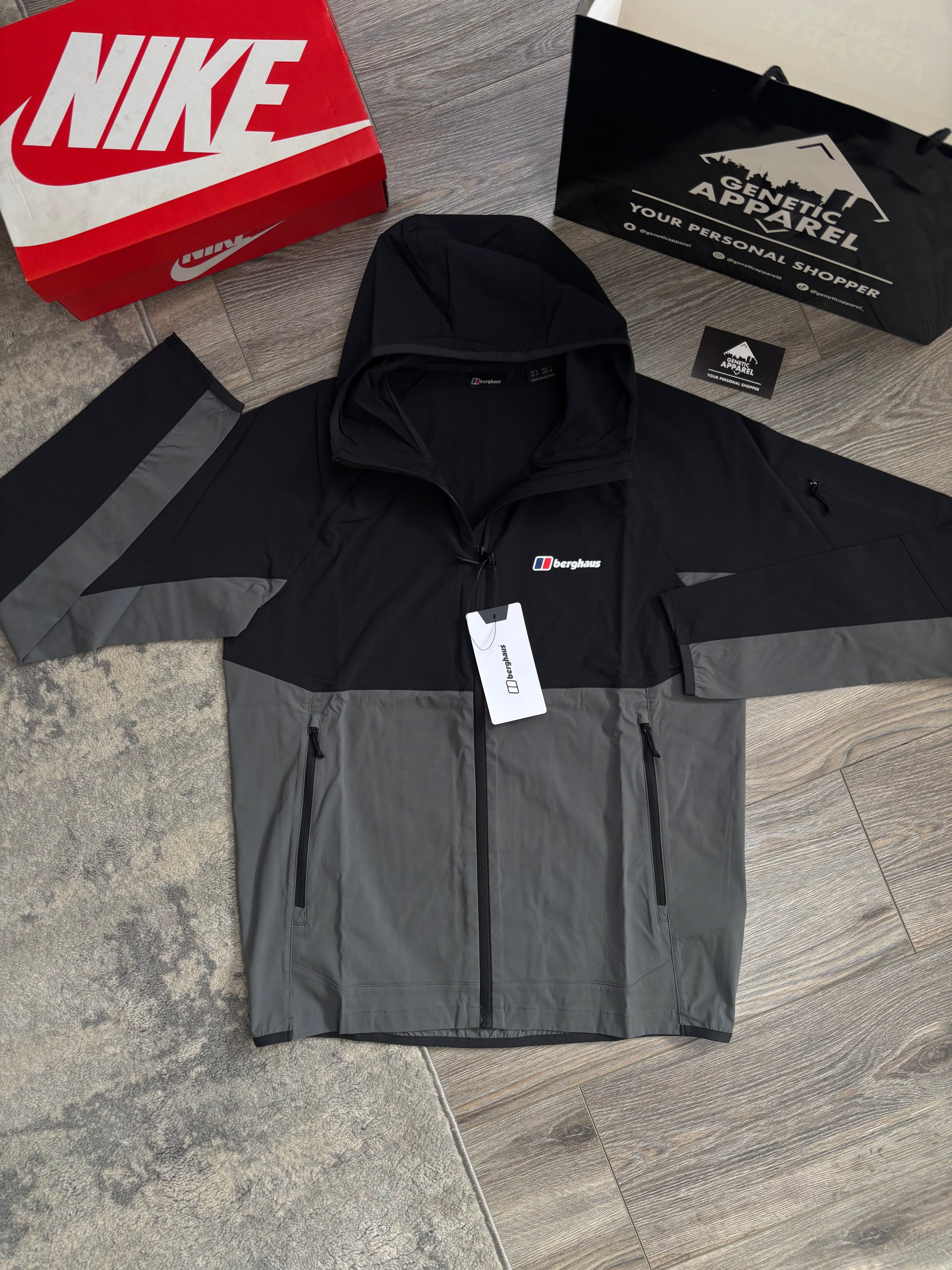 Berghaus Theran Tracksuit - ‘Slate Grey/Black’