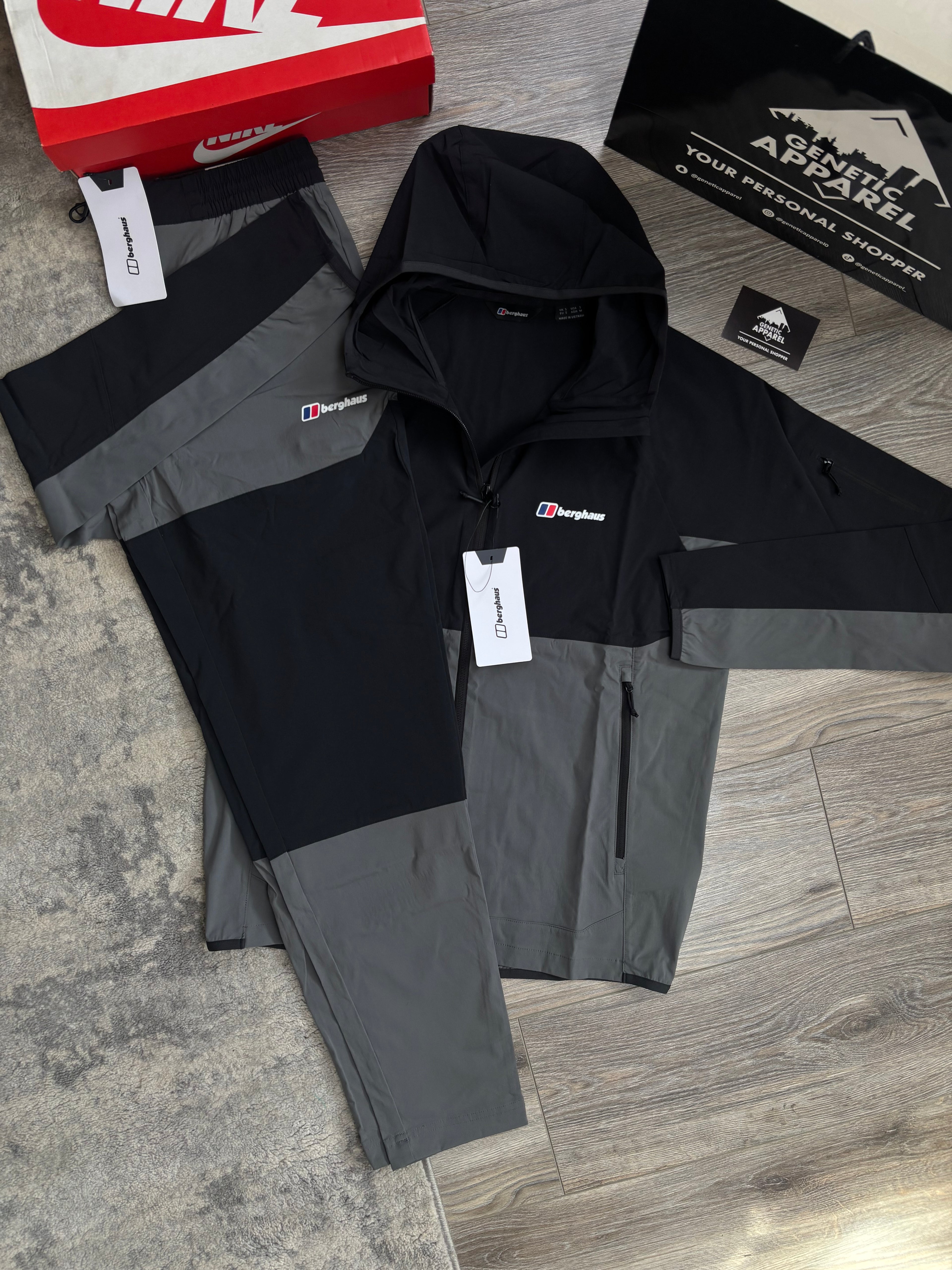 Berghaus Theran Tracksuit - ‘Slate Grey/Black’