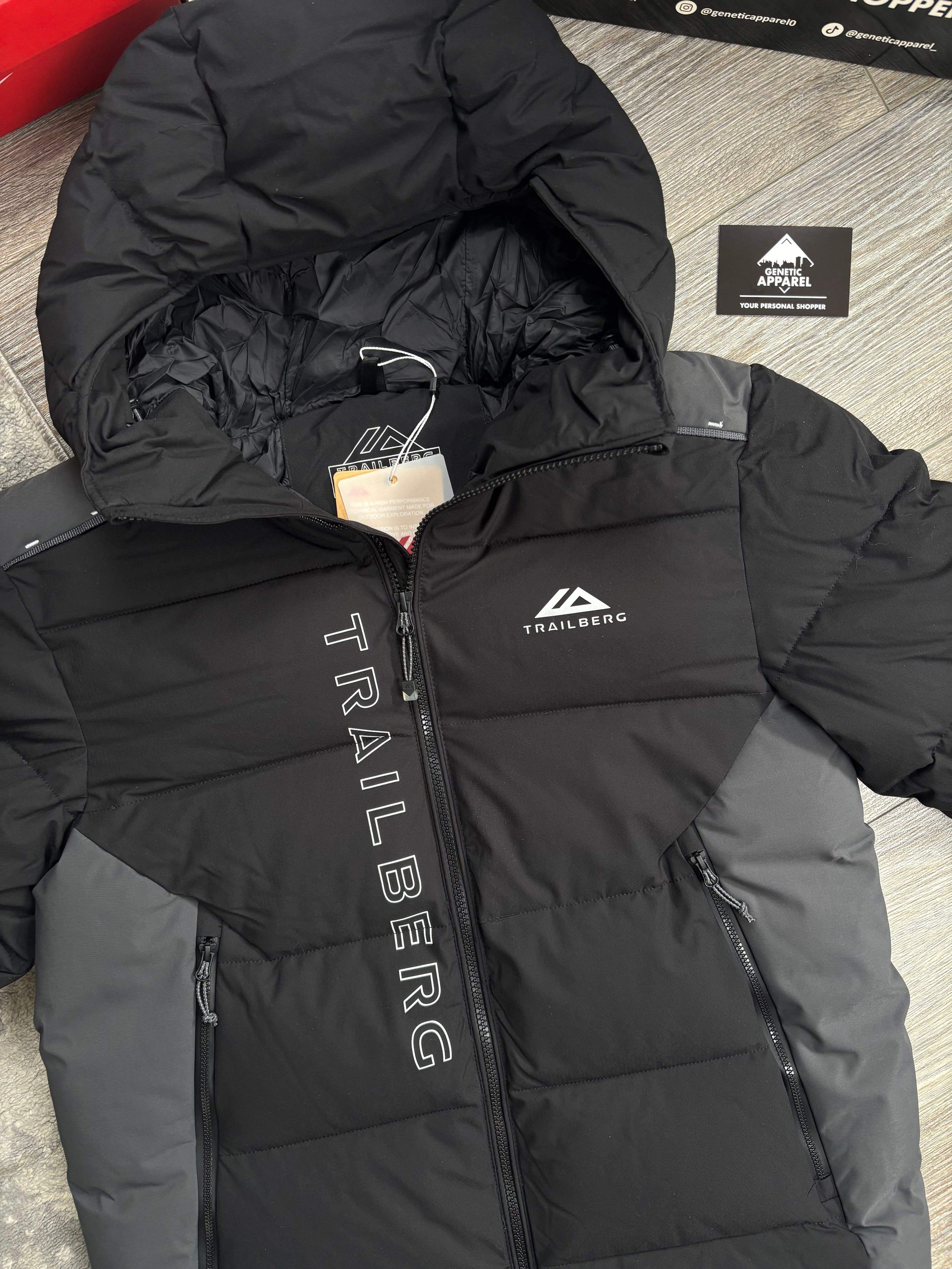Trailberg Triathlon Jacket - ‘Black/Grey’