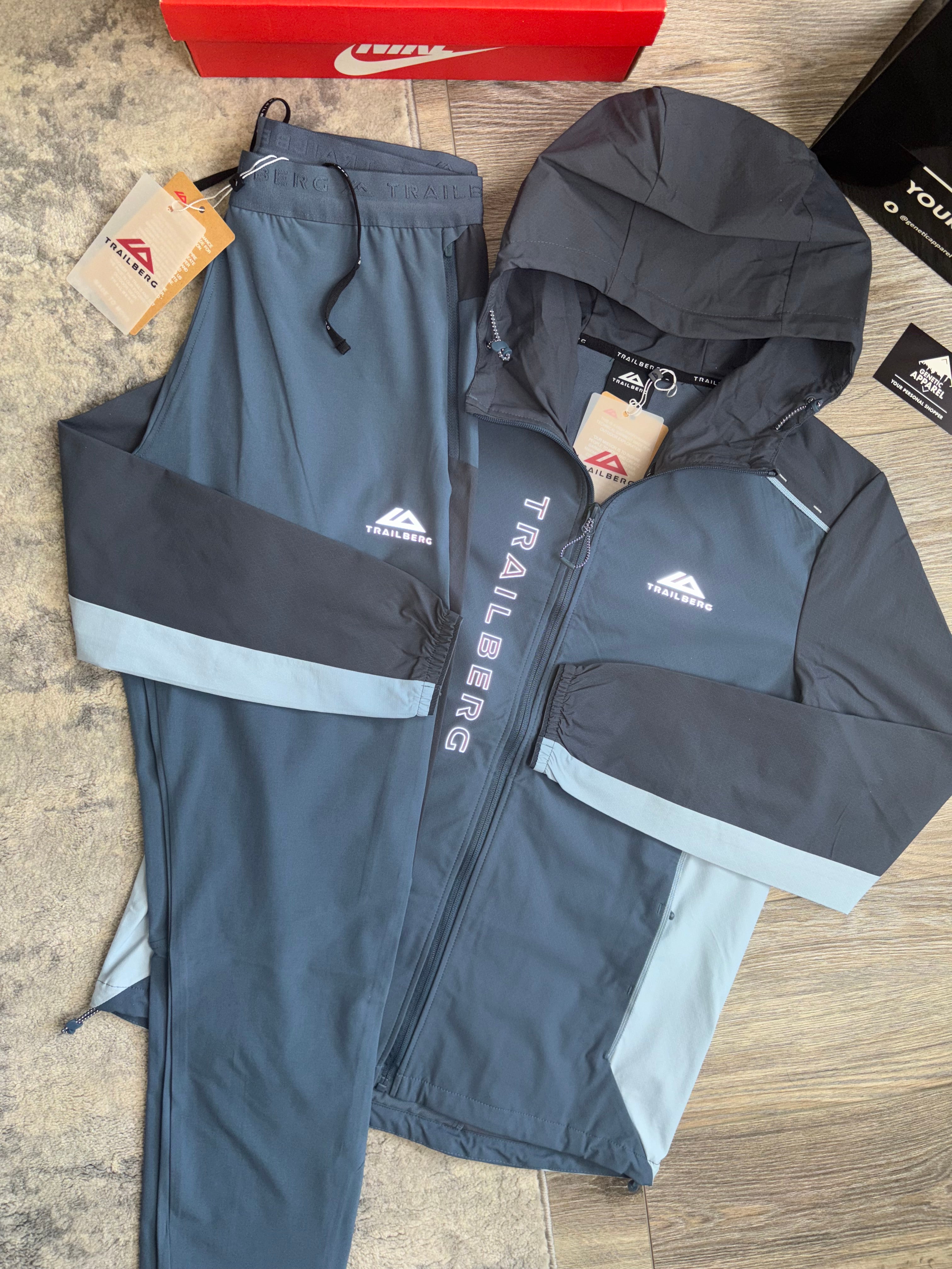 Trailberg Triathlon Tracksuit - ‘Navy/Blue’