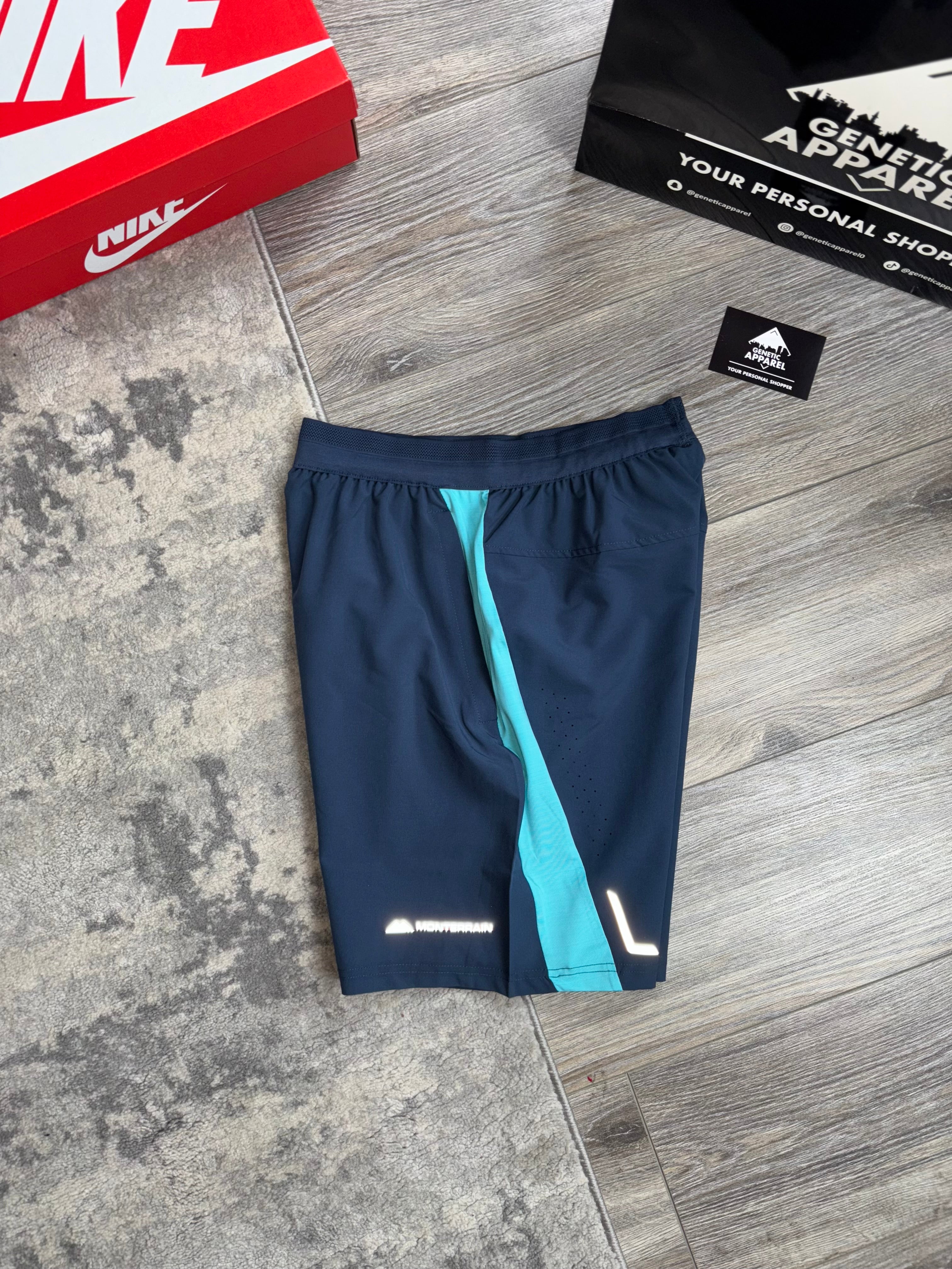 Monterrain Lyder T-Shirt / Short Set - ‘Turquoise’