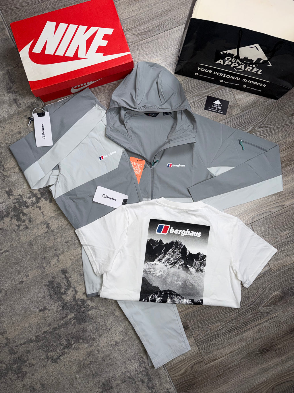 Berghaus Theran Triset Tracksuit - ‘Slate Grey’