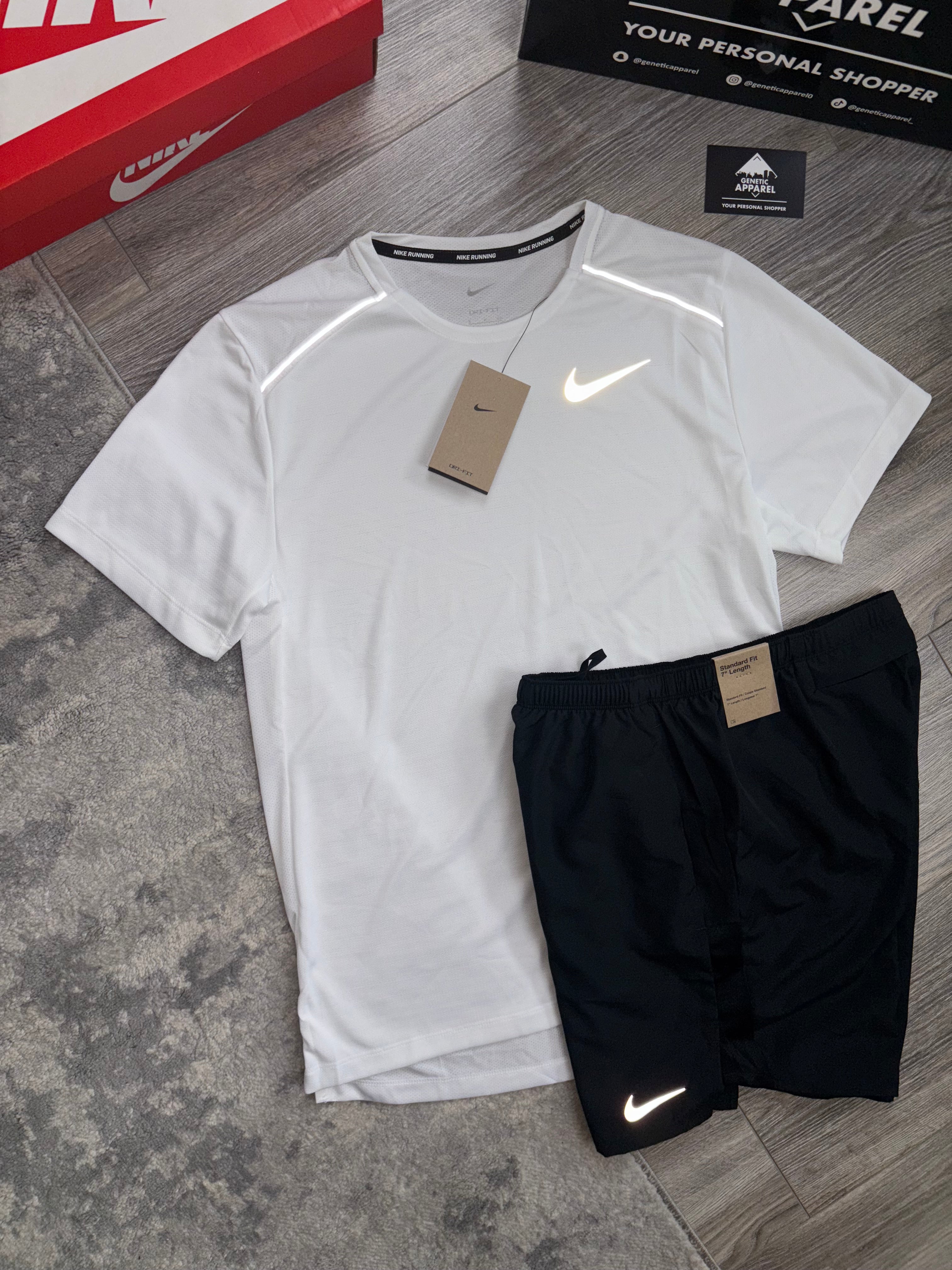 Nike Miler 1.0 Set - ‘White/Black’