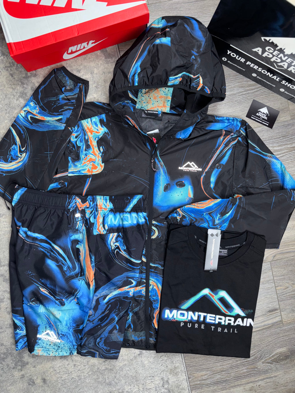 Monterrain Galaxy Triset - ‘Black/Navy’