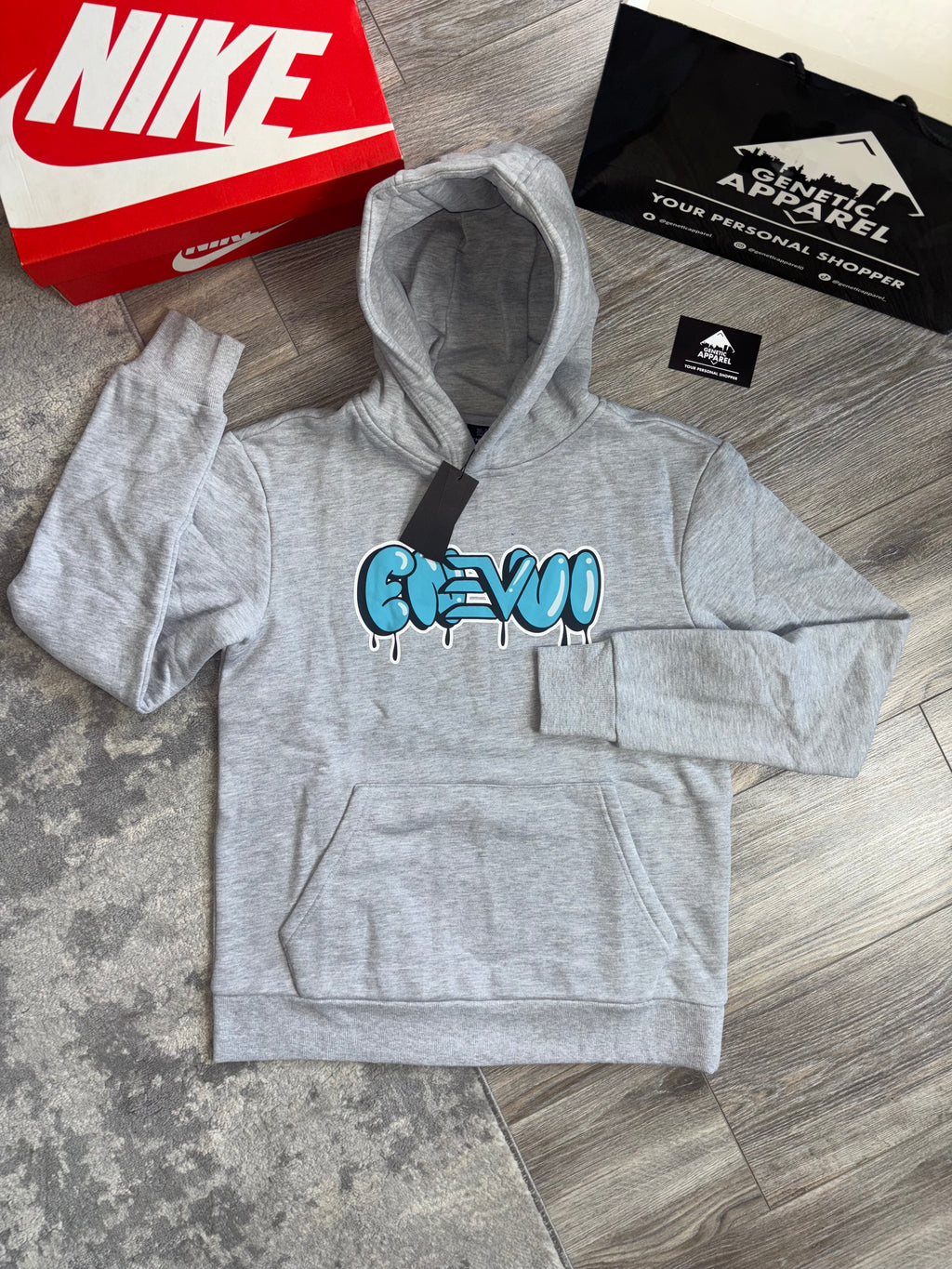 Envi1 Graffiti Triset Tracksuit - ‘Grey/Blue’