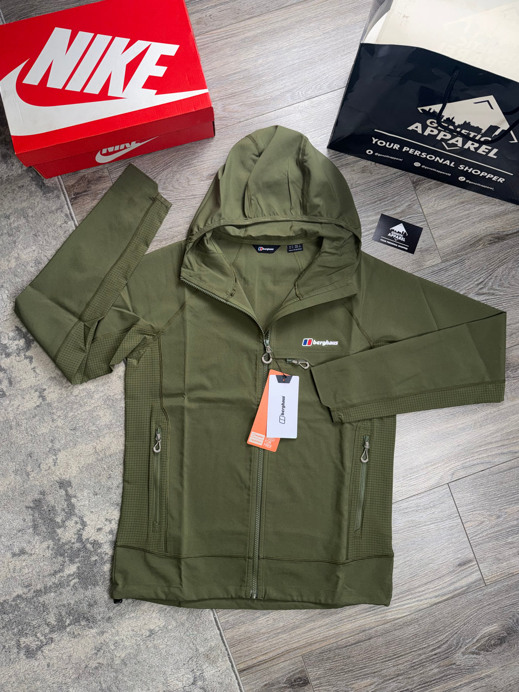 Berghaus Waved Tracksuit - ‘Khaki’