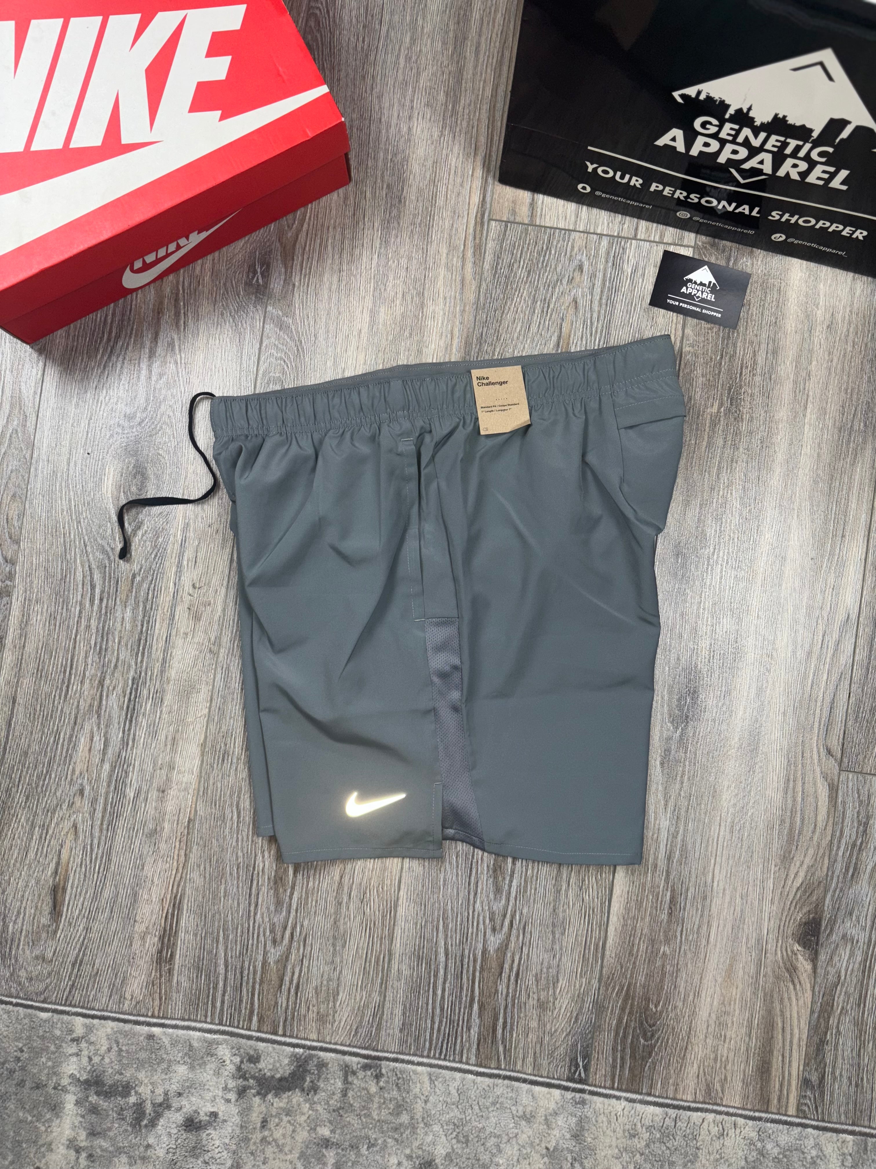 Nike Miler 1.0 T-Shirt / Short Set - ‘Orange/Grey’