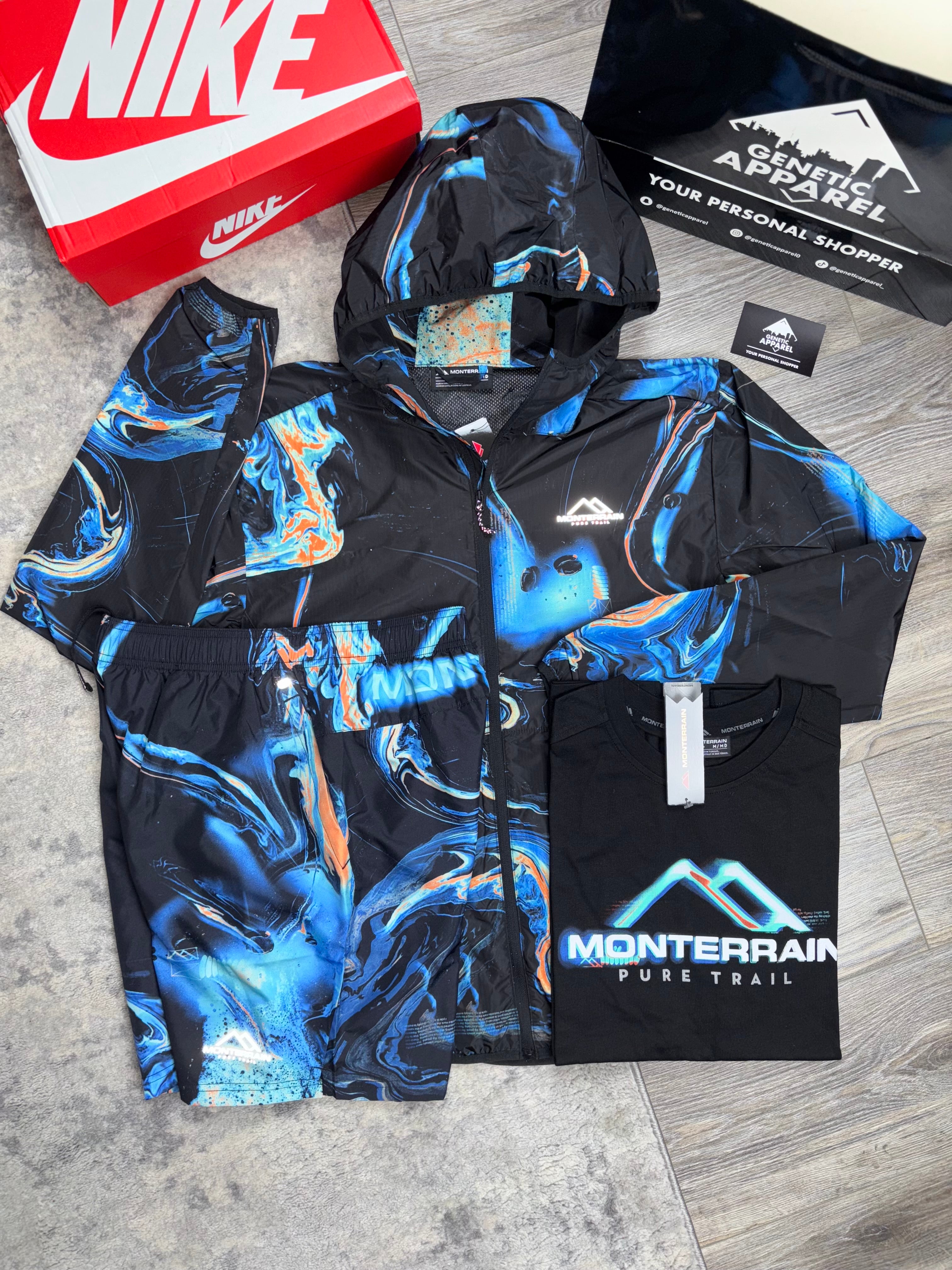 Monterrain Galaxy Triset - ‘Black/Navy’