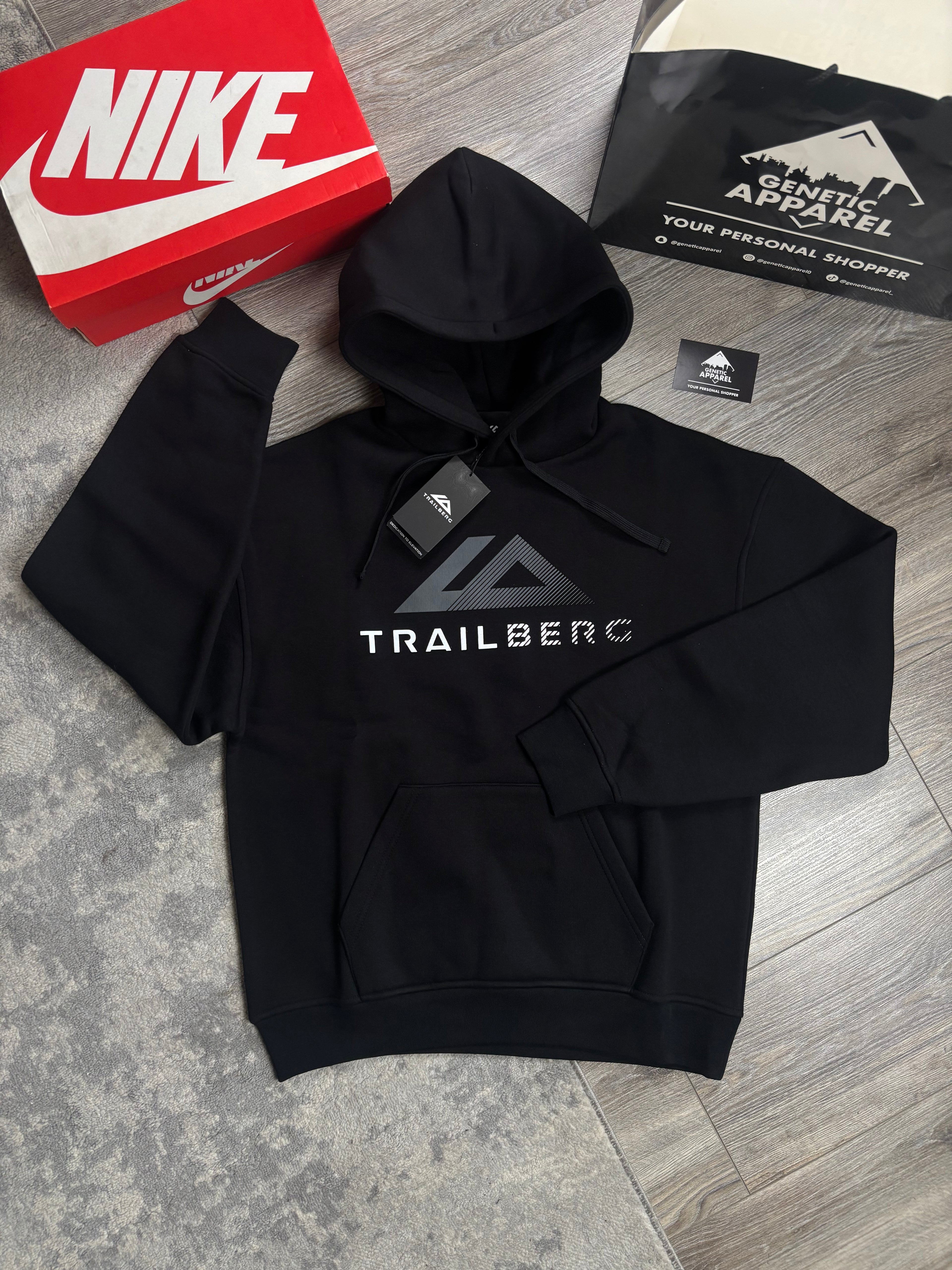 Trailberg Fraction Tracksuit - ‘Black’
