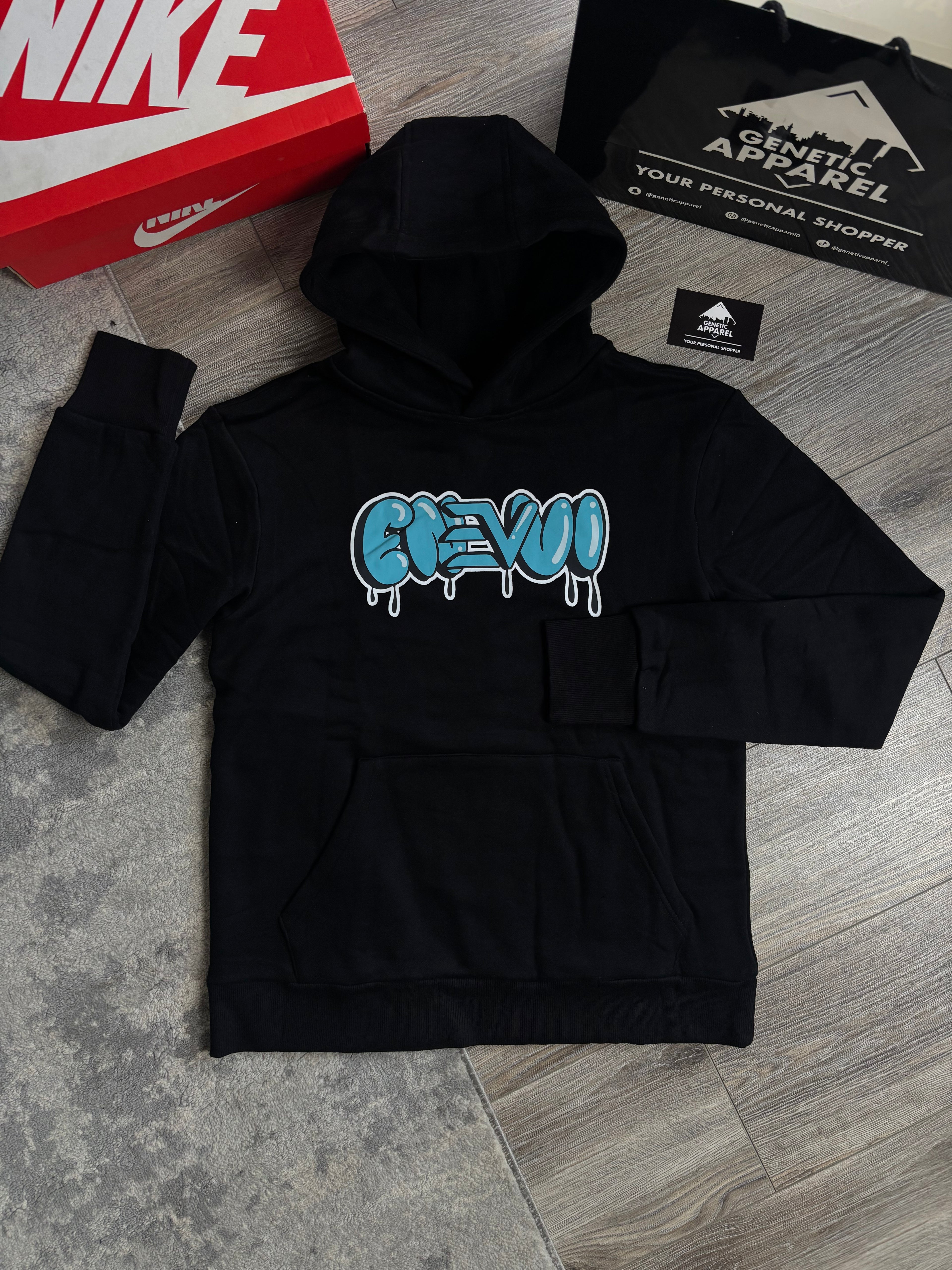 Envi1 Graffiti Triset Tracksuit - ‘Black/Blue’