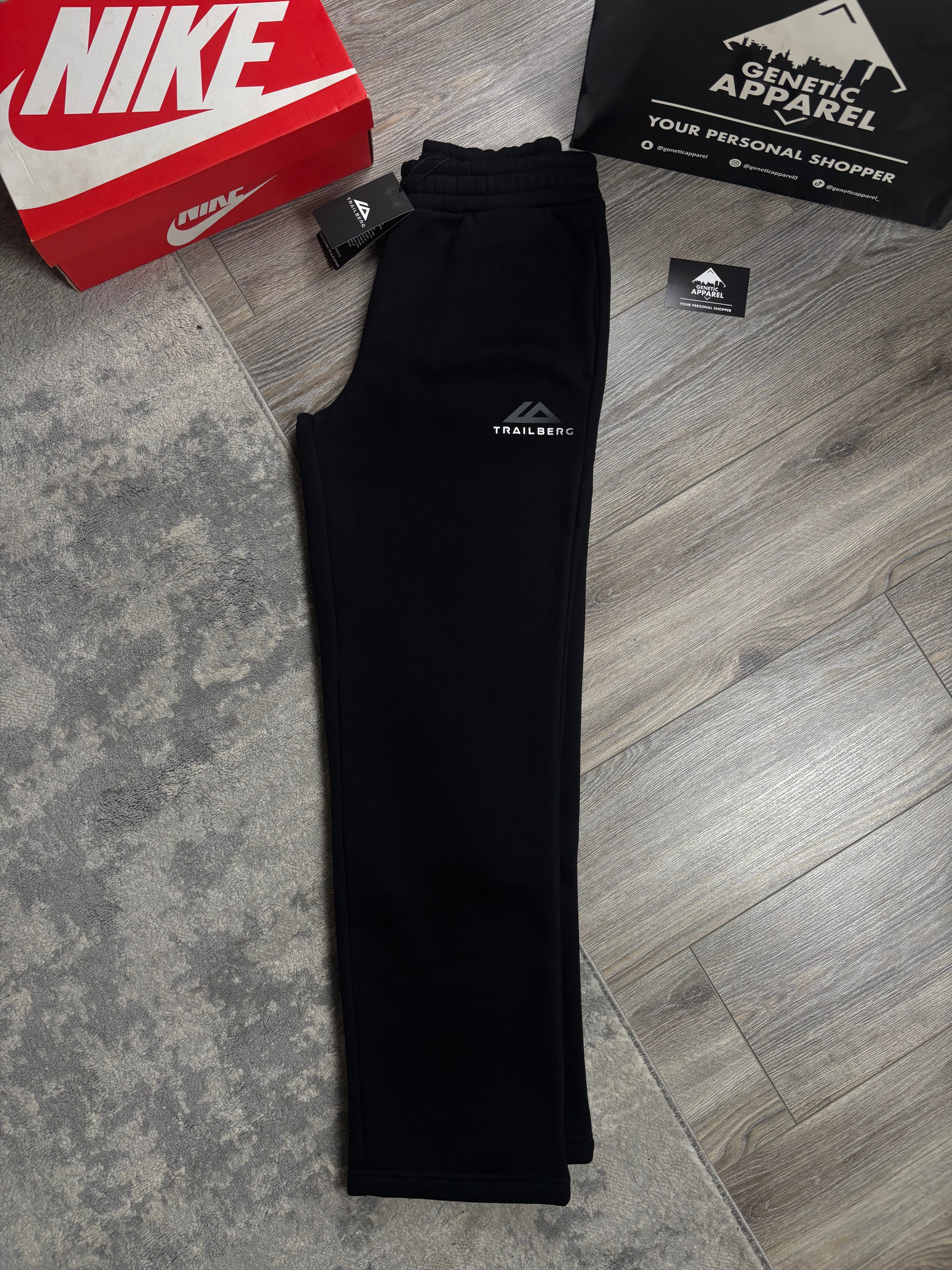 Trailberg Fraction Tracksuit - ‘Black’