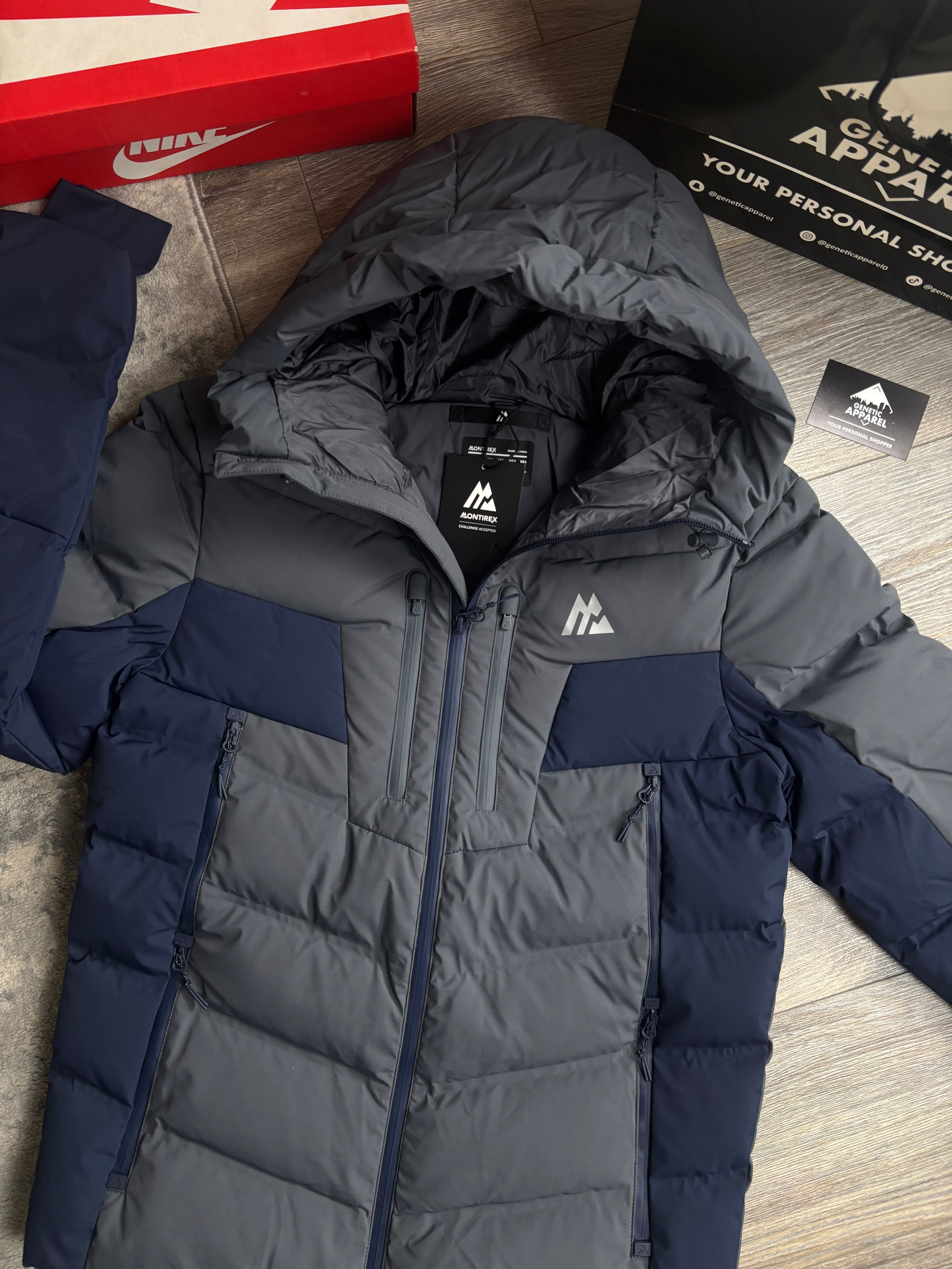 Montirex Arctic Jacket - ‘Grey/Navy’