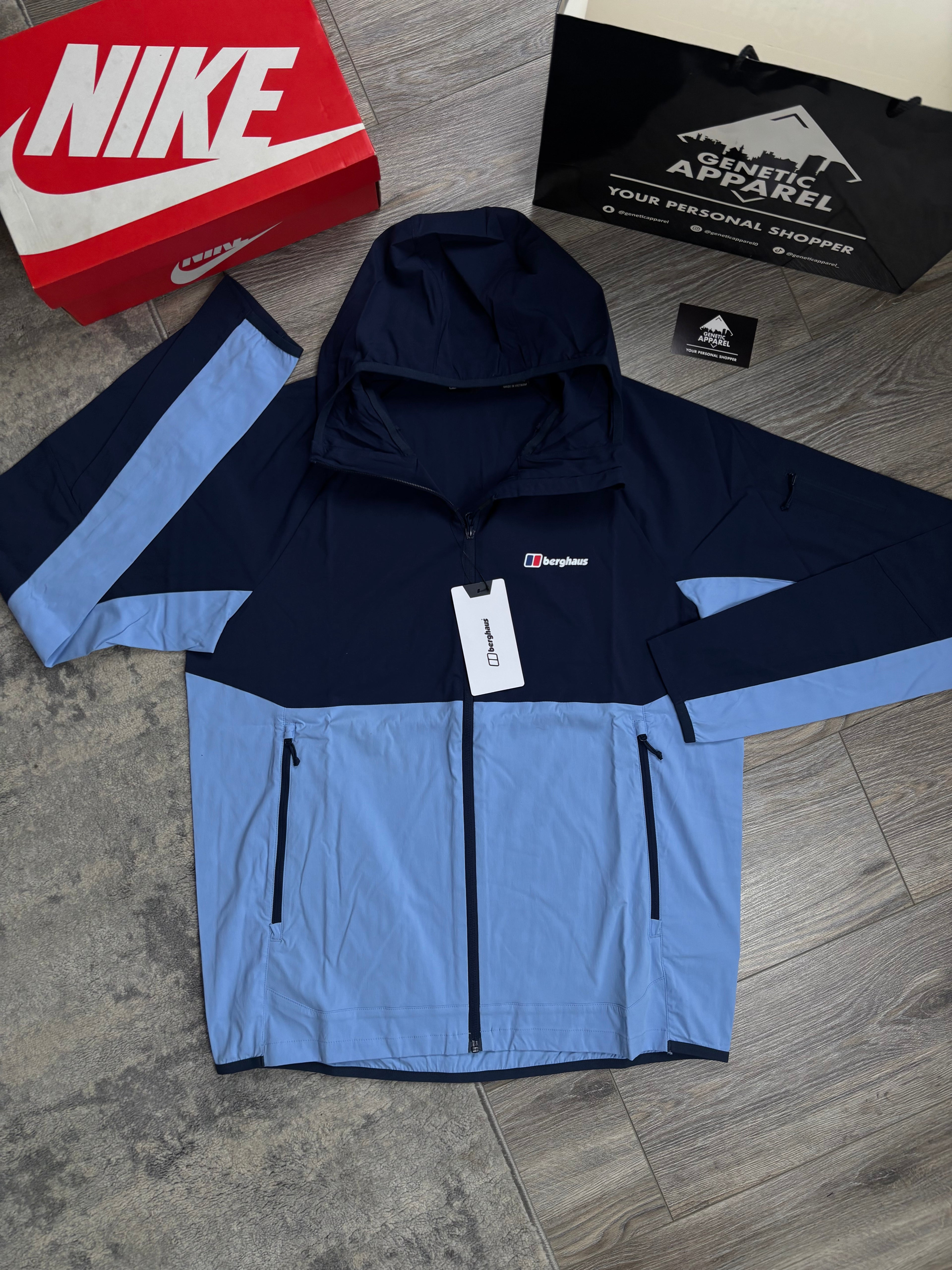 Berghaus Theran Tracksuit - ‘Baby Blue/Navy’