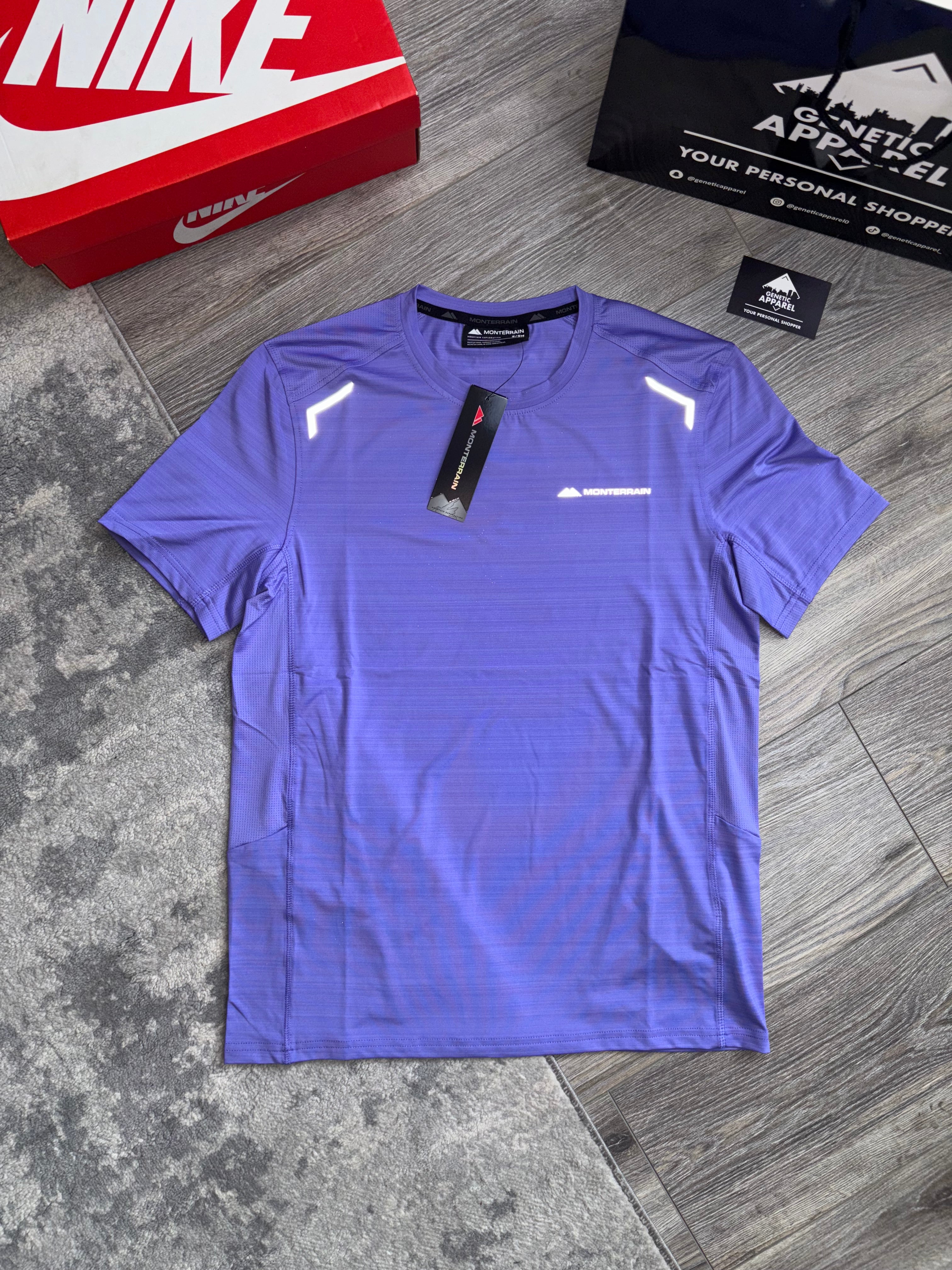 Monterrain Triset Tracksuit - ‘Lilac/Black’