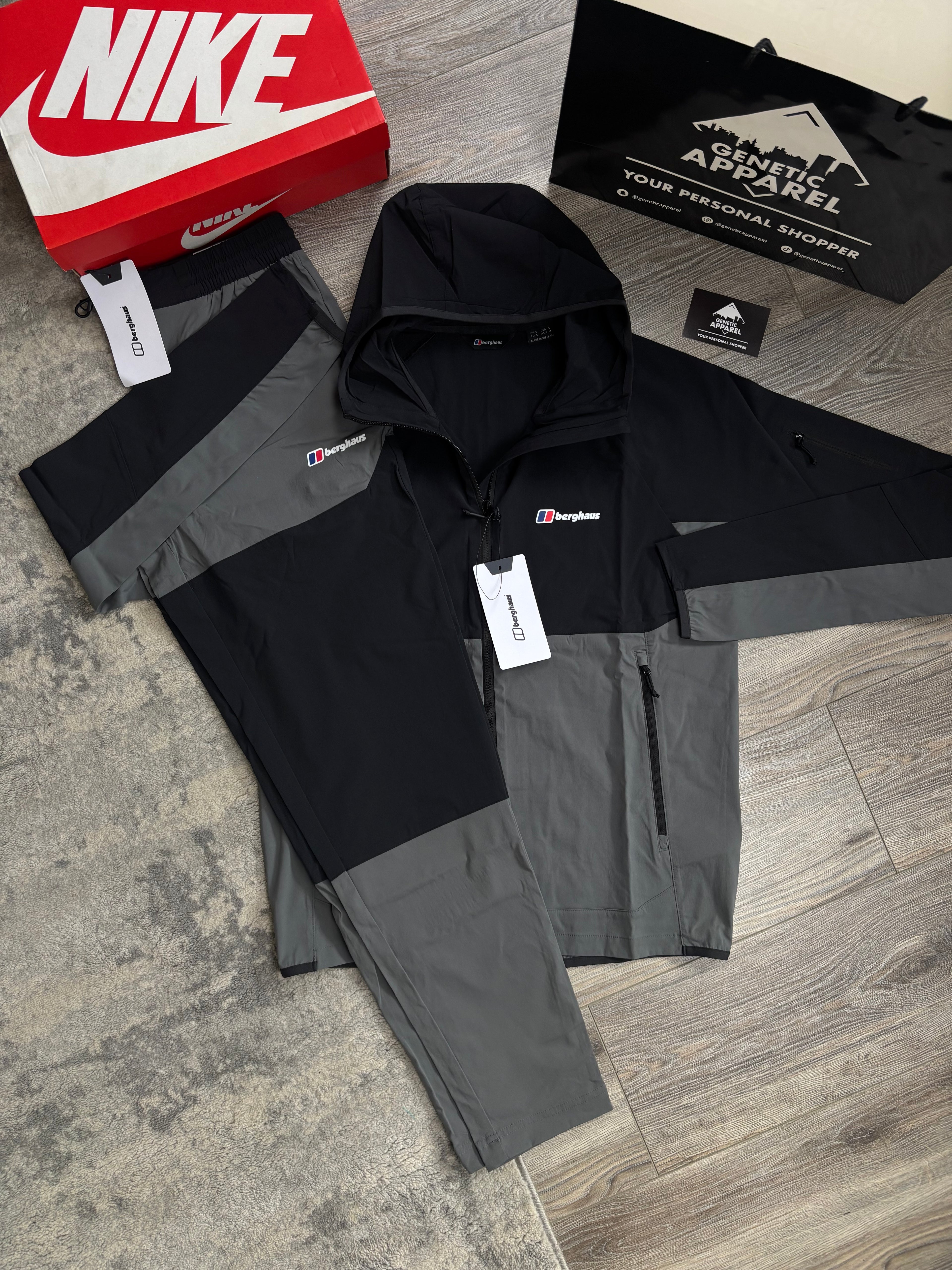Berghaus Theran Tracksuit - ‘Slate Grey/Black’