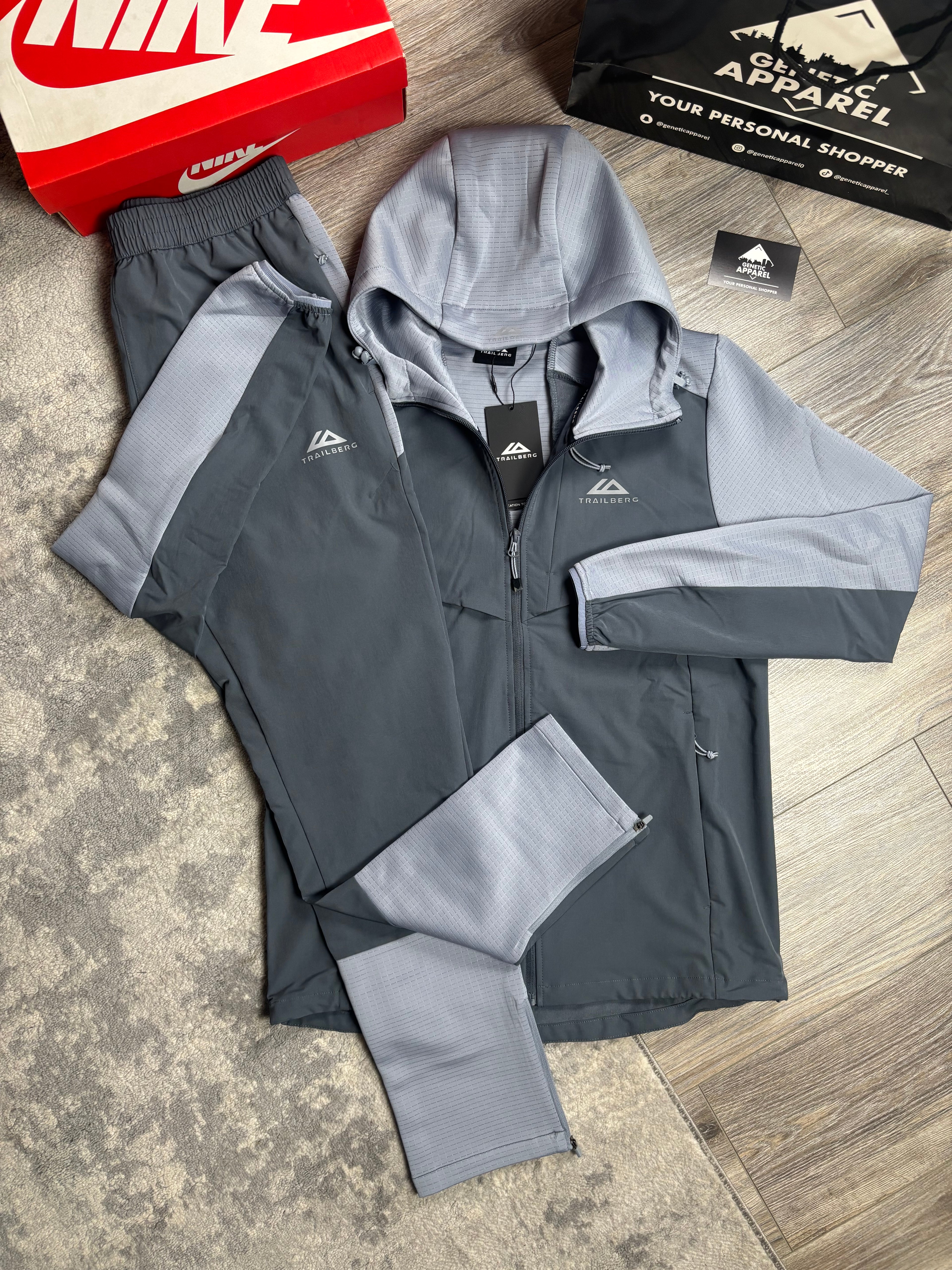 Trailberg Rapid Tracksuit - ‘ Cloud/Grey’