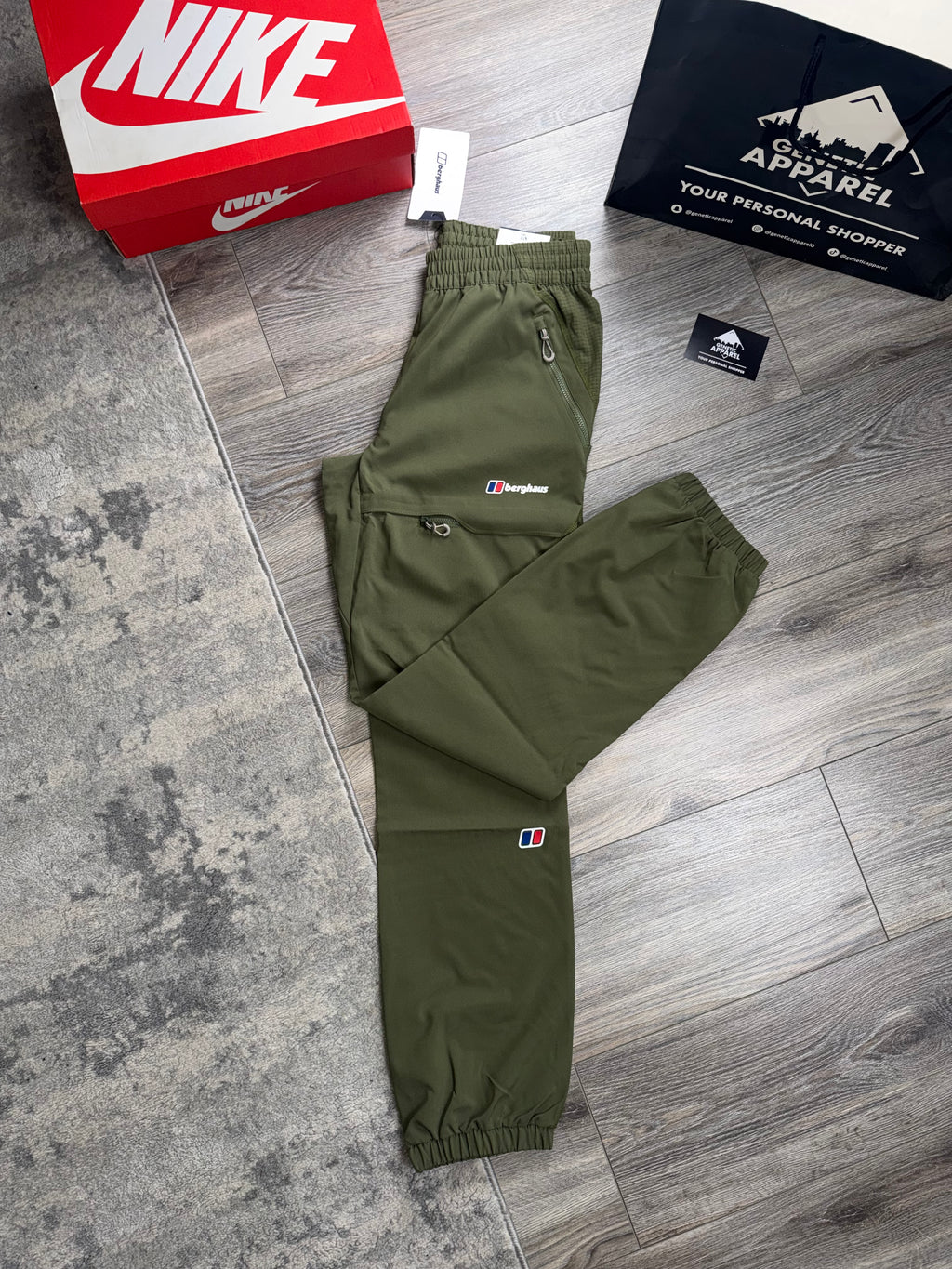 Berghaus Waved Triset Tracksuit - ‘Khaki’