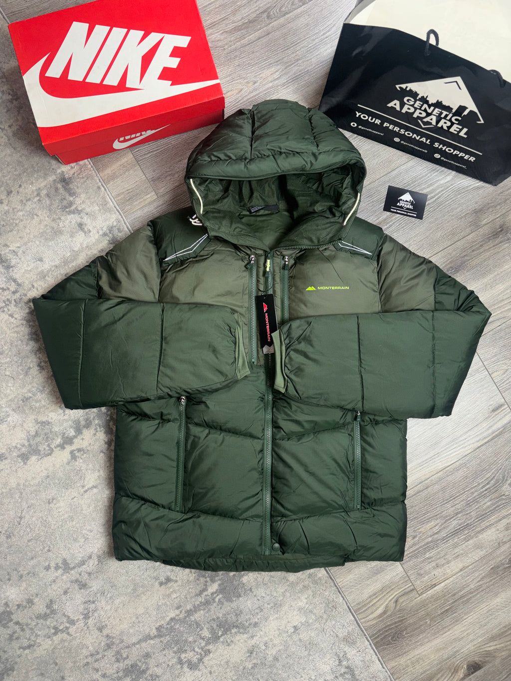 Monterrain Everest Puffer - ‘Khaki’