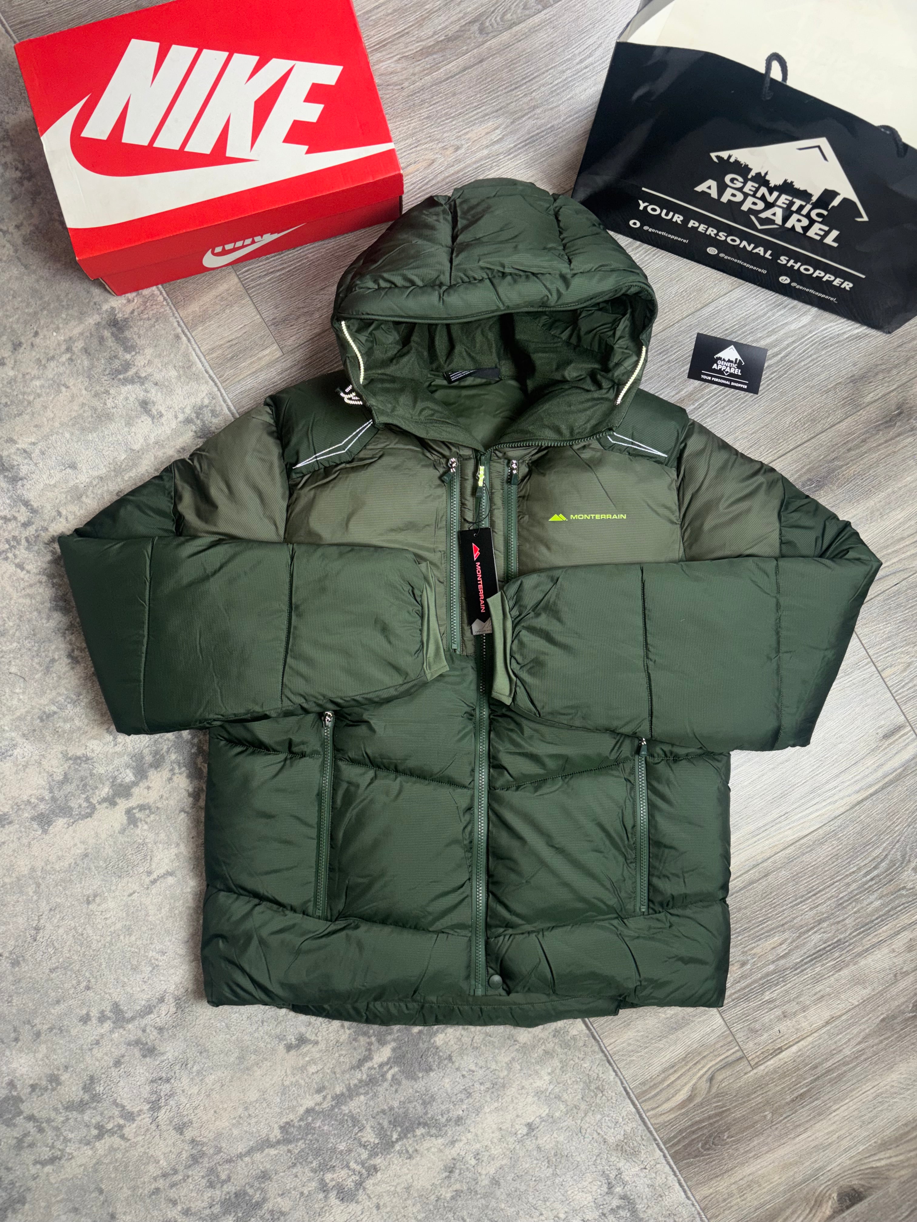 Monterrain Everest Puffer - ‘Khaki’