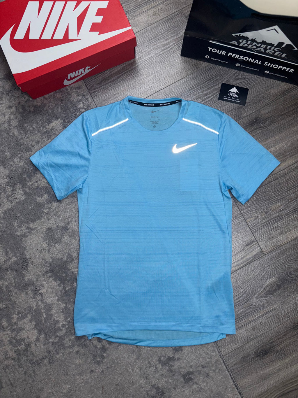 Nike Miler 1.0 T-Shirt / Short Set - ‘Baby Blue’