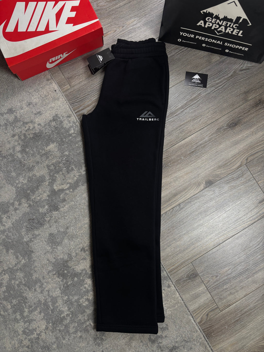 Trailberg Fraction Triset Tracksuit - ‘Black’