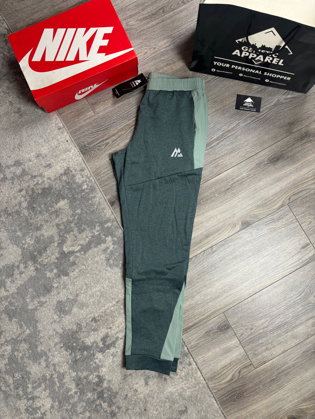 Montirex Cotton Explore Tracksuit - ‘Green/Teal’