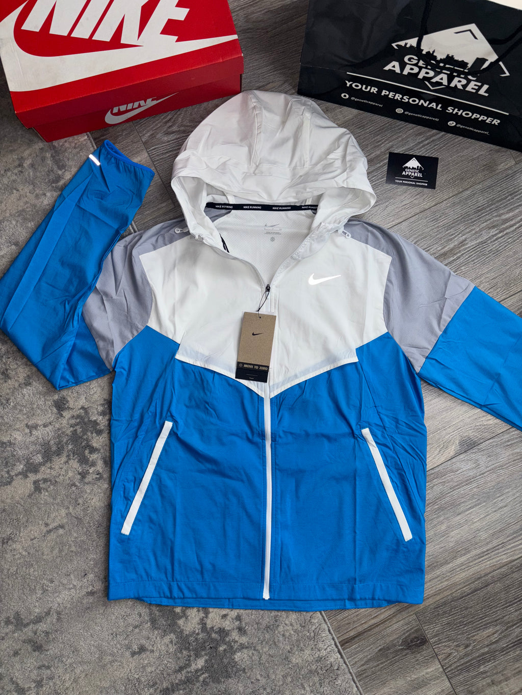 Nike Windrunner Triset - ‘Royal Blue / White’
