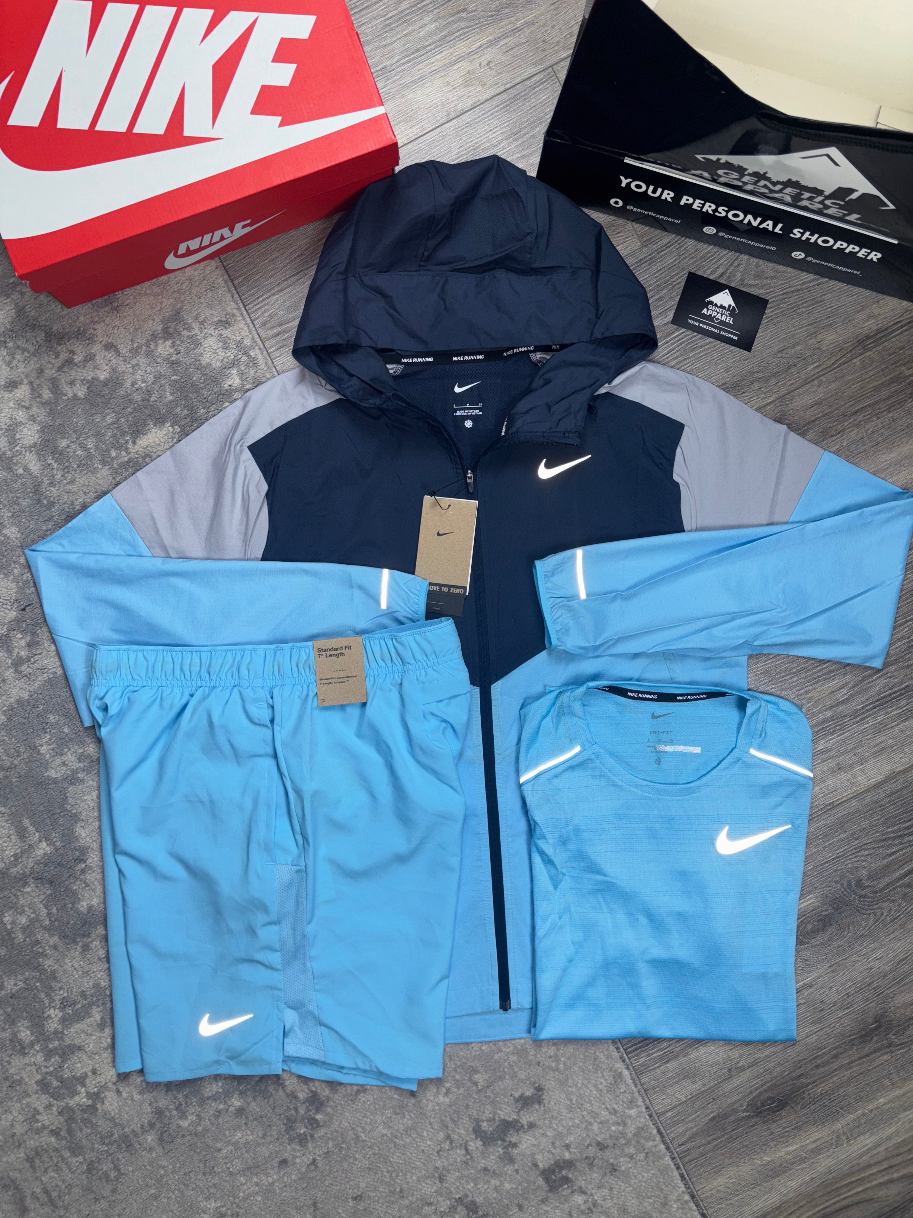 Nike Windrunner Triset - ‘Blue/Grey’
