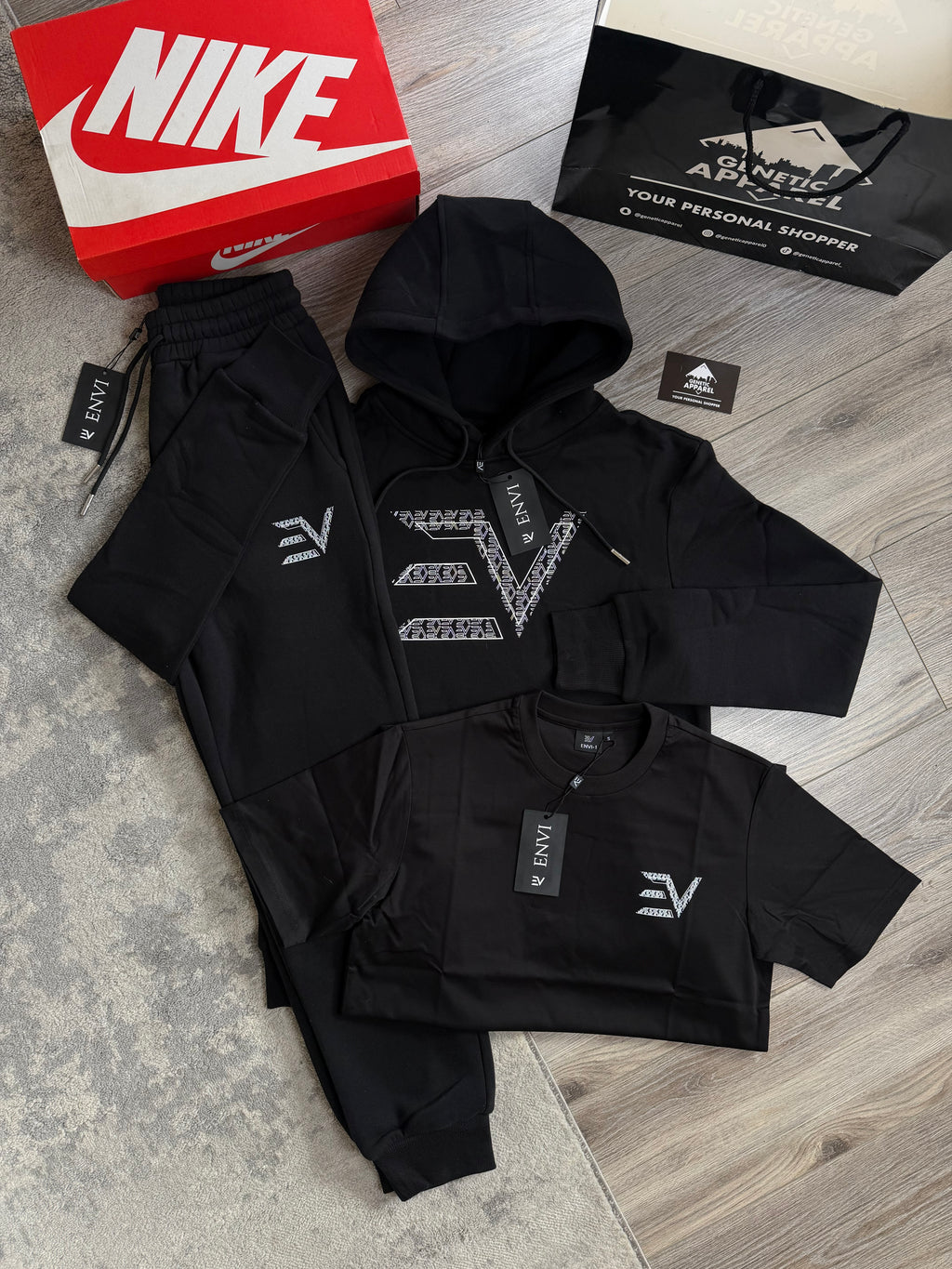 Envi1 Hex Triset Tracksuit - ‘Black’