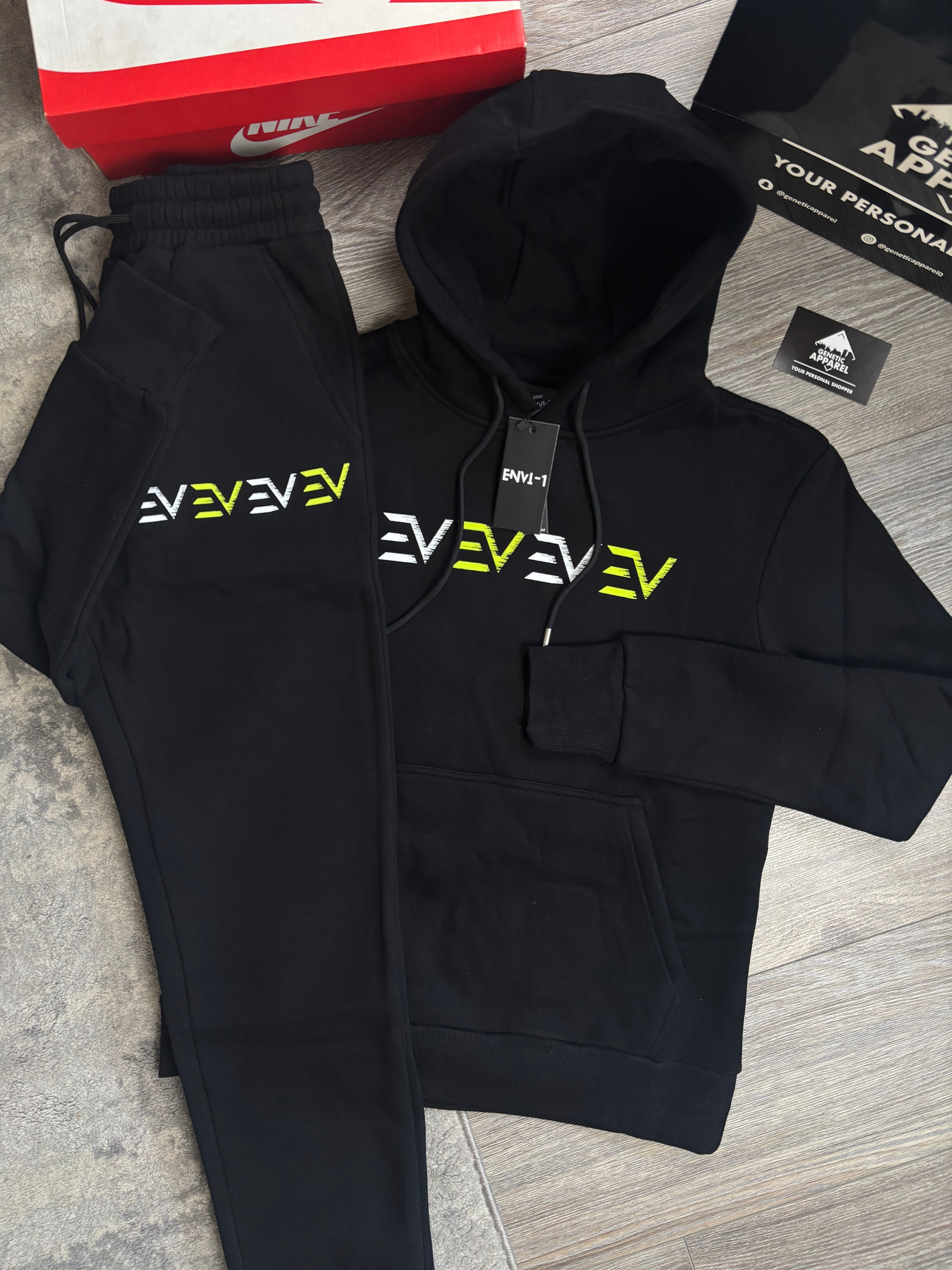 Envi Digital Tracksuit - ‘Black/Luminous’