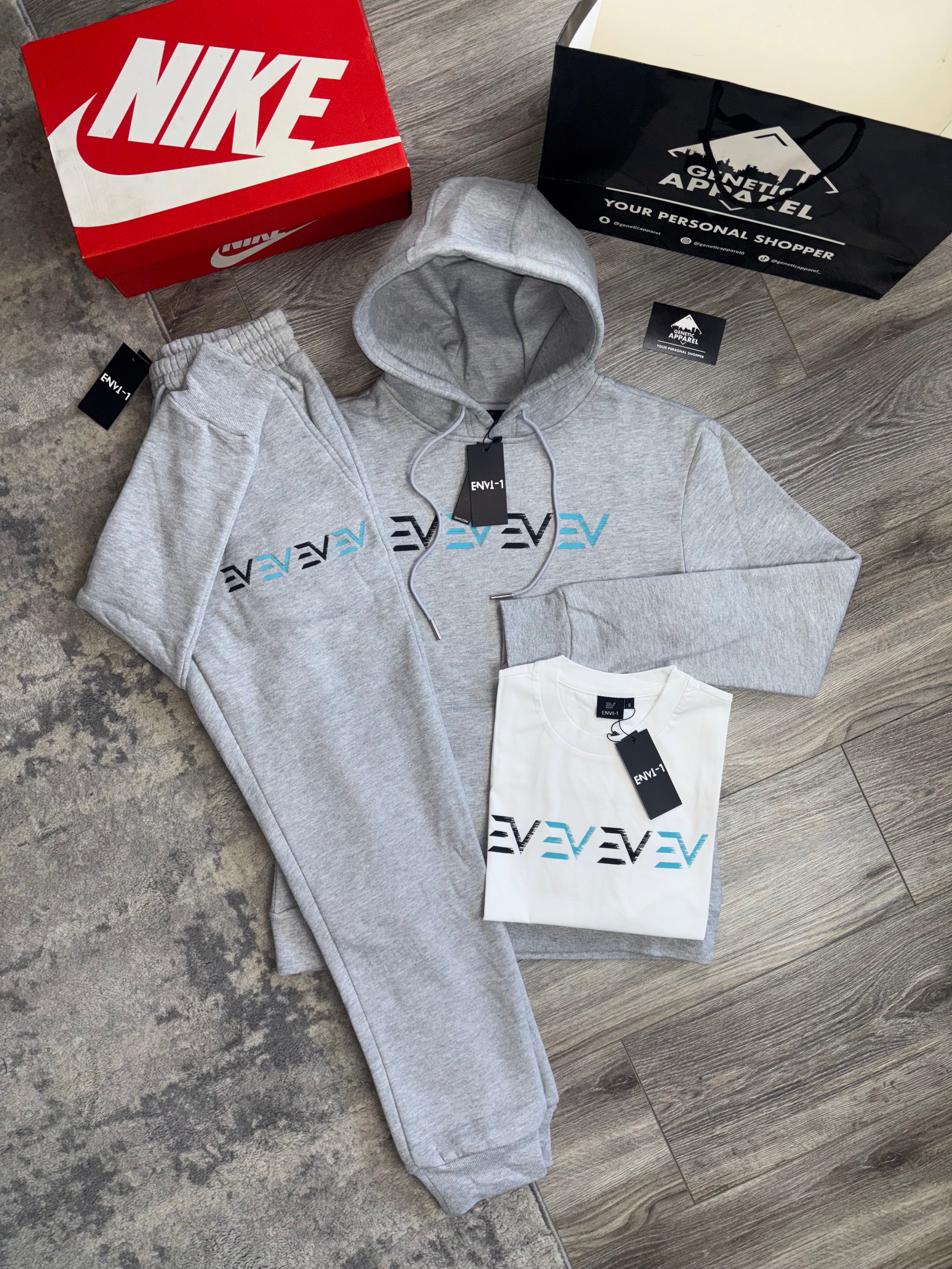 Envi Digital Triset Tracksuit -‘Grey/Blue’