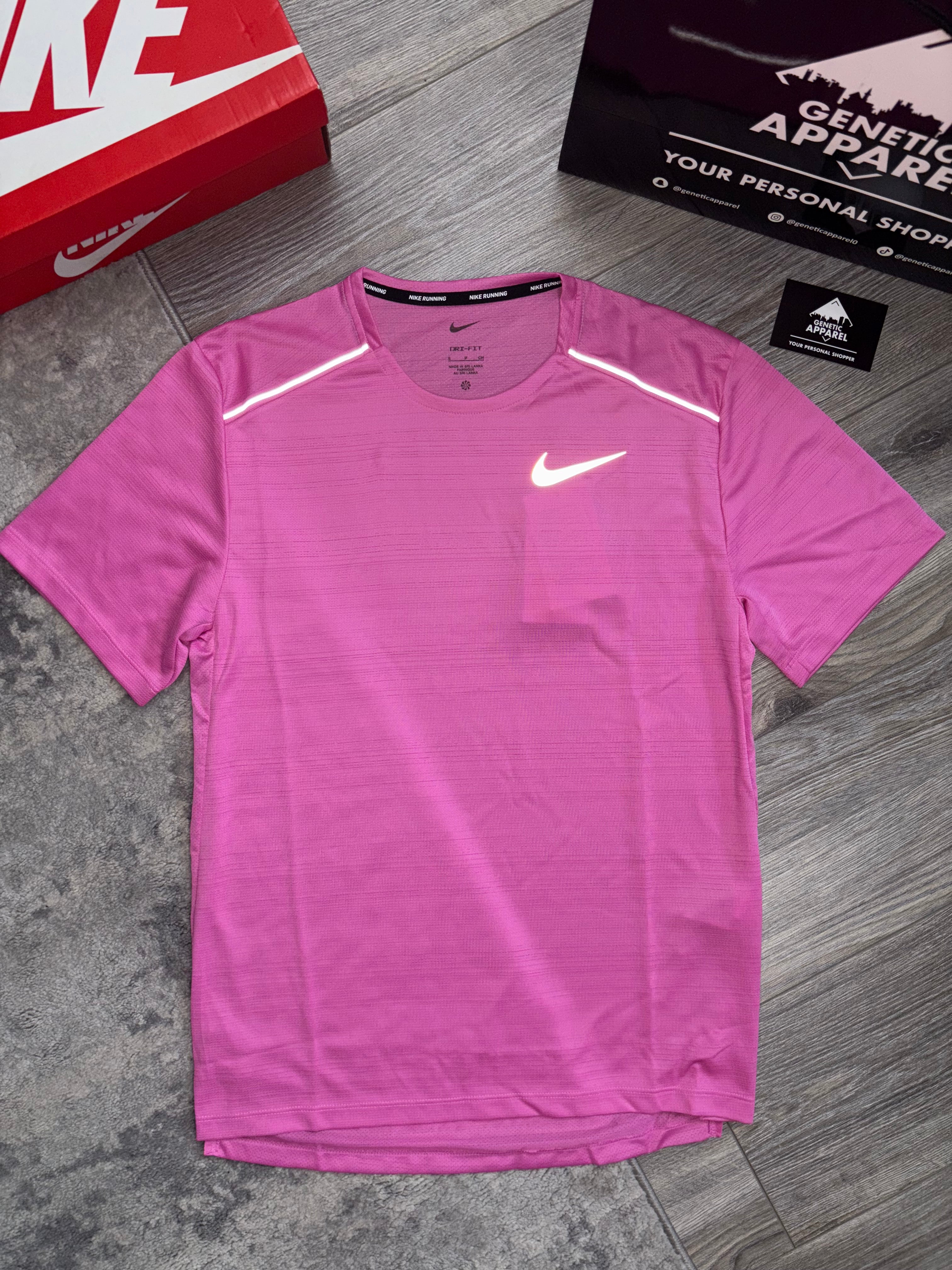 Nike Miler 1.0 T-Shirt / Short Set - ‘Playful Pink’