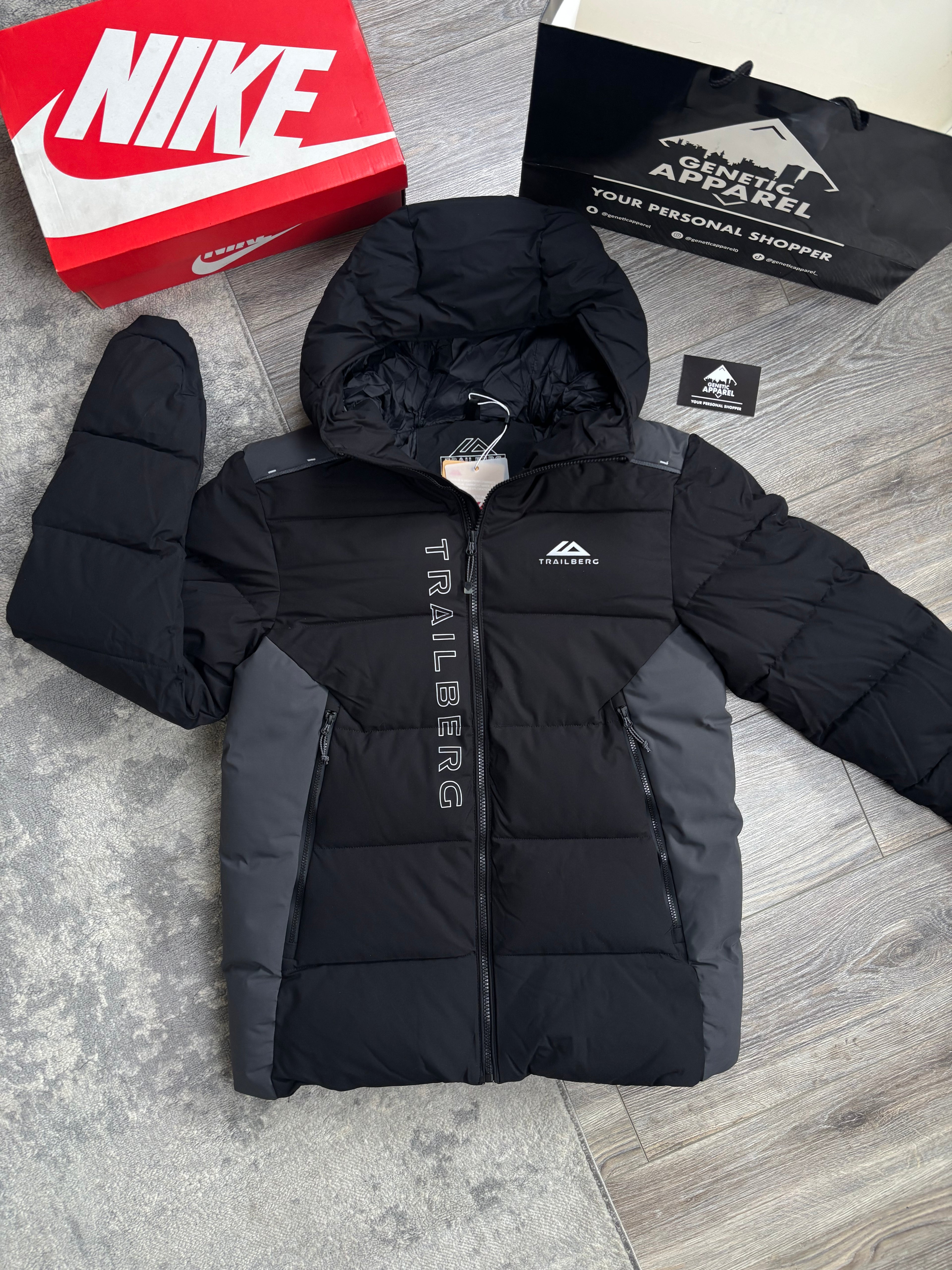Trailberg Triathlon Jacket - ‘Black/Grey’