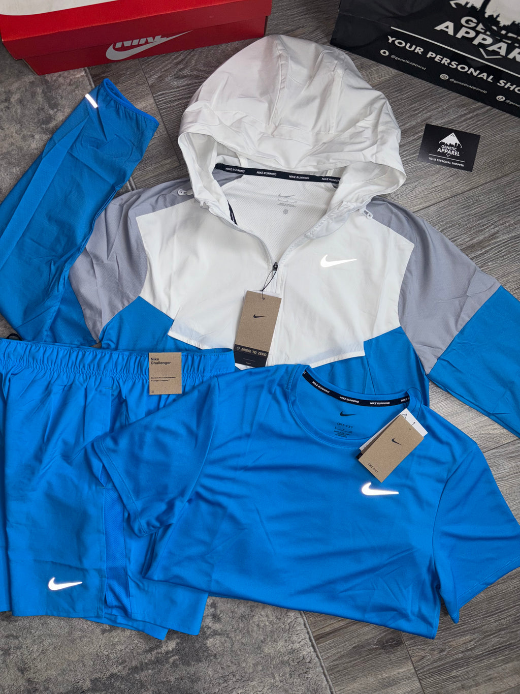 Nike Windrunner Triset - ‘Royal Blue / White’