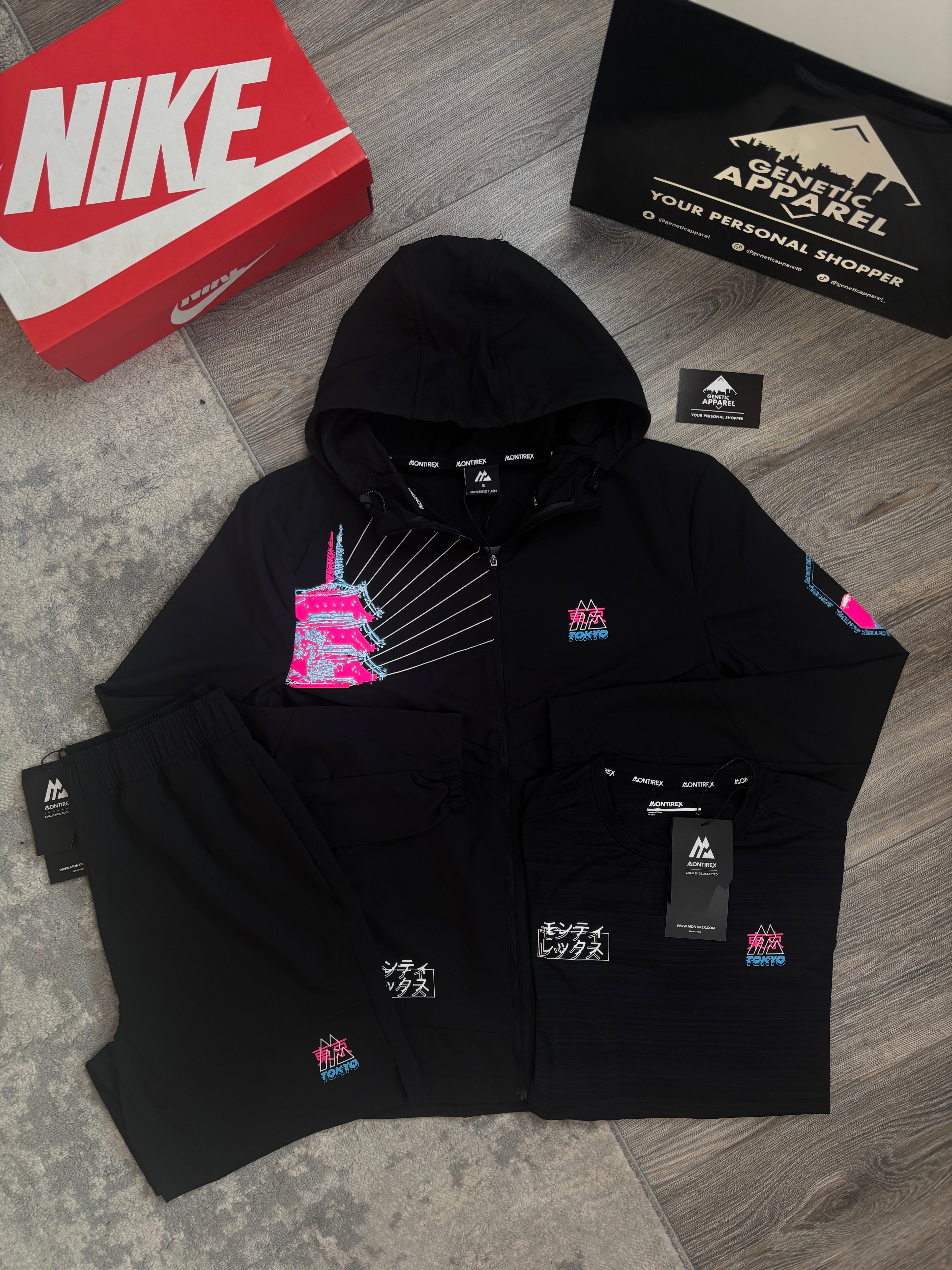 Montirex Jap Exclusive Triset - ‘Black/Pink’