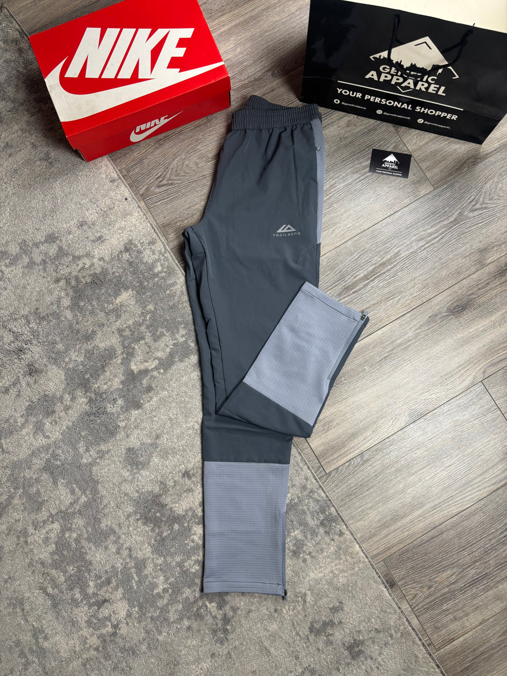 Trailberg Rapid Tracksuit - ‘ Cloud/Grey’