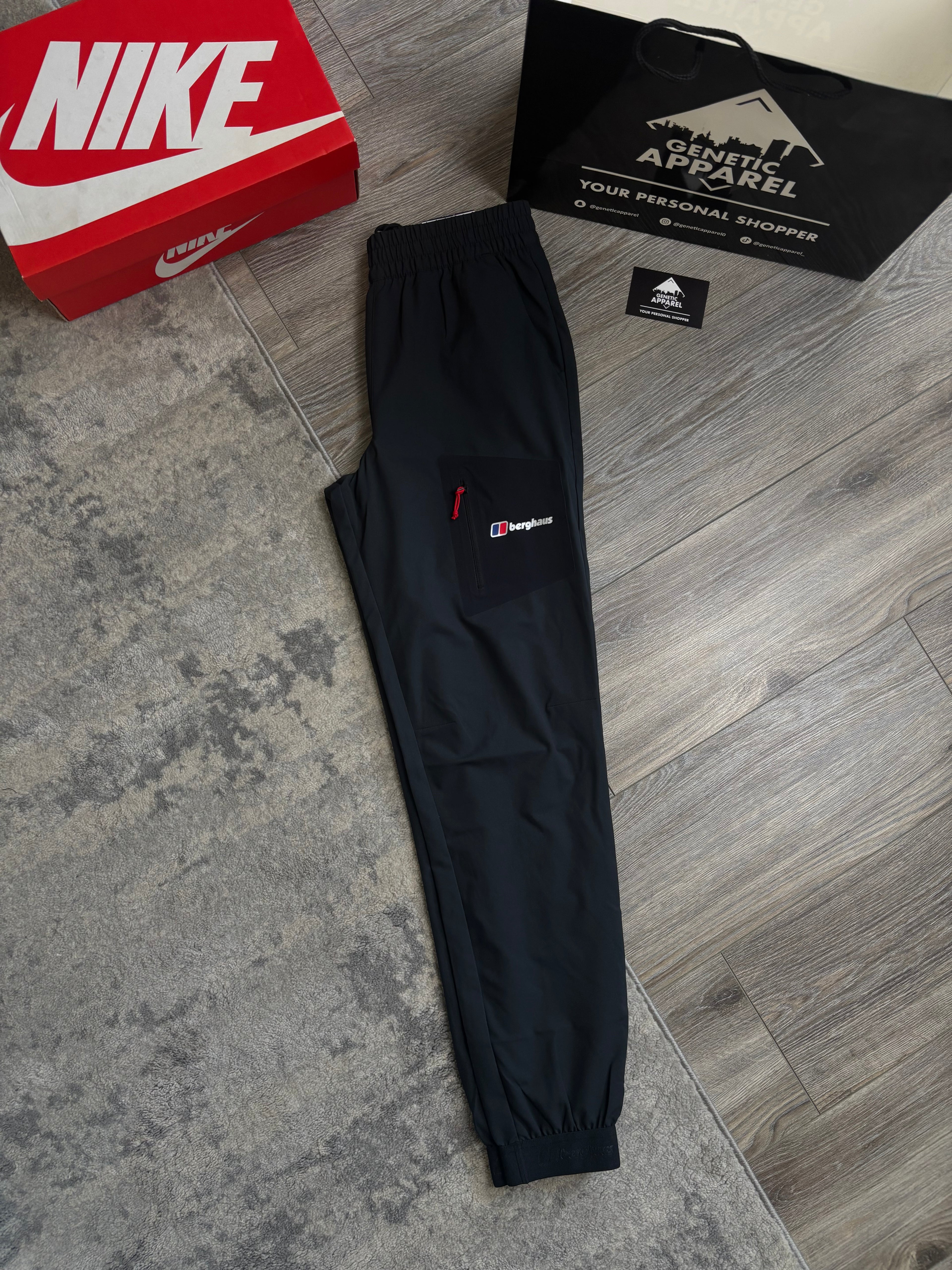 Berghaus Tech Tracksuit - ‘Black/Red’