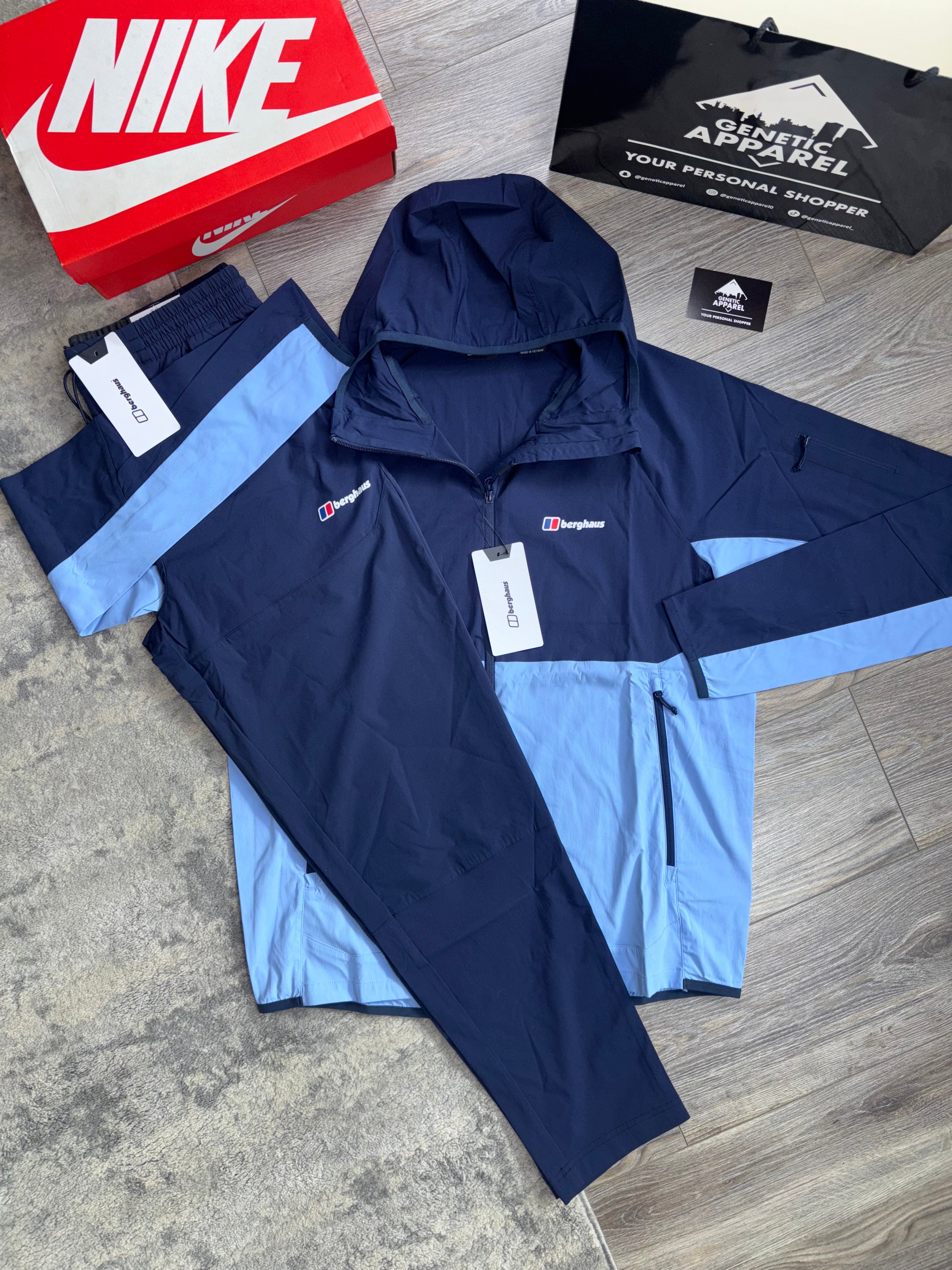 Berghaus Theran Tracksuit - ‘Baby Blue/Navy’