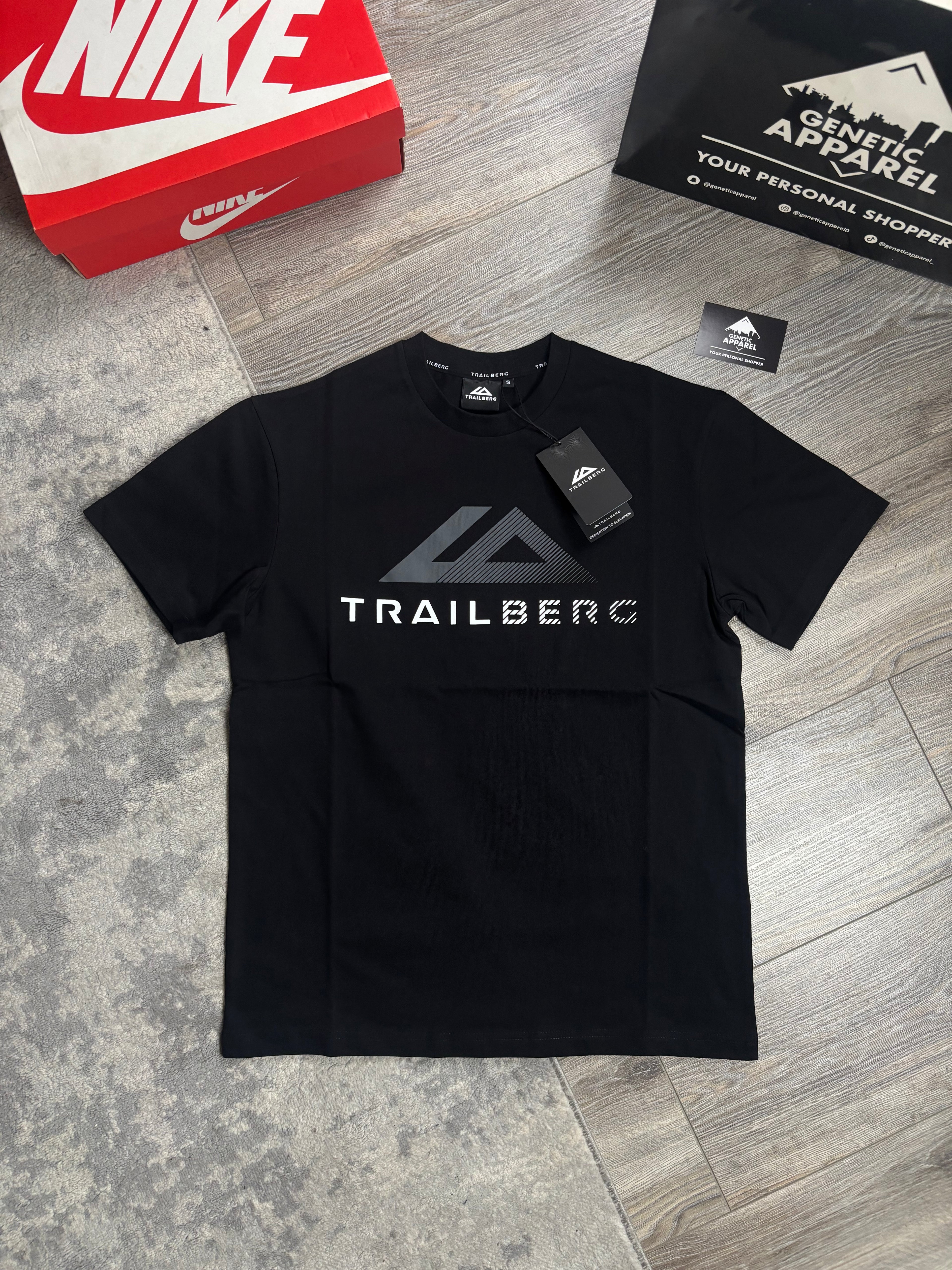 Trailberg Fraction Triset Tracksuit - ‘Black’