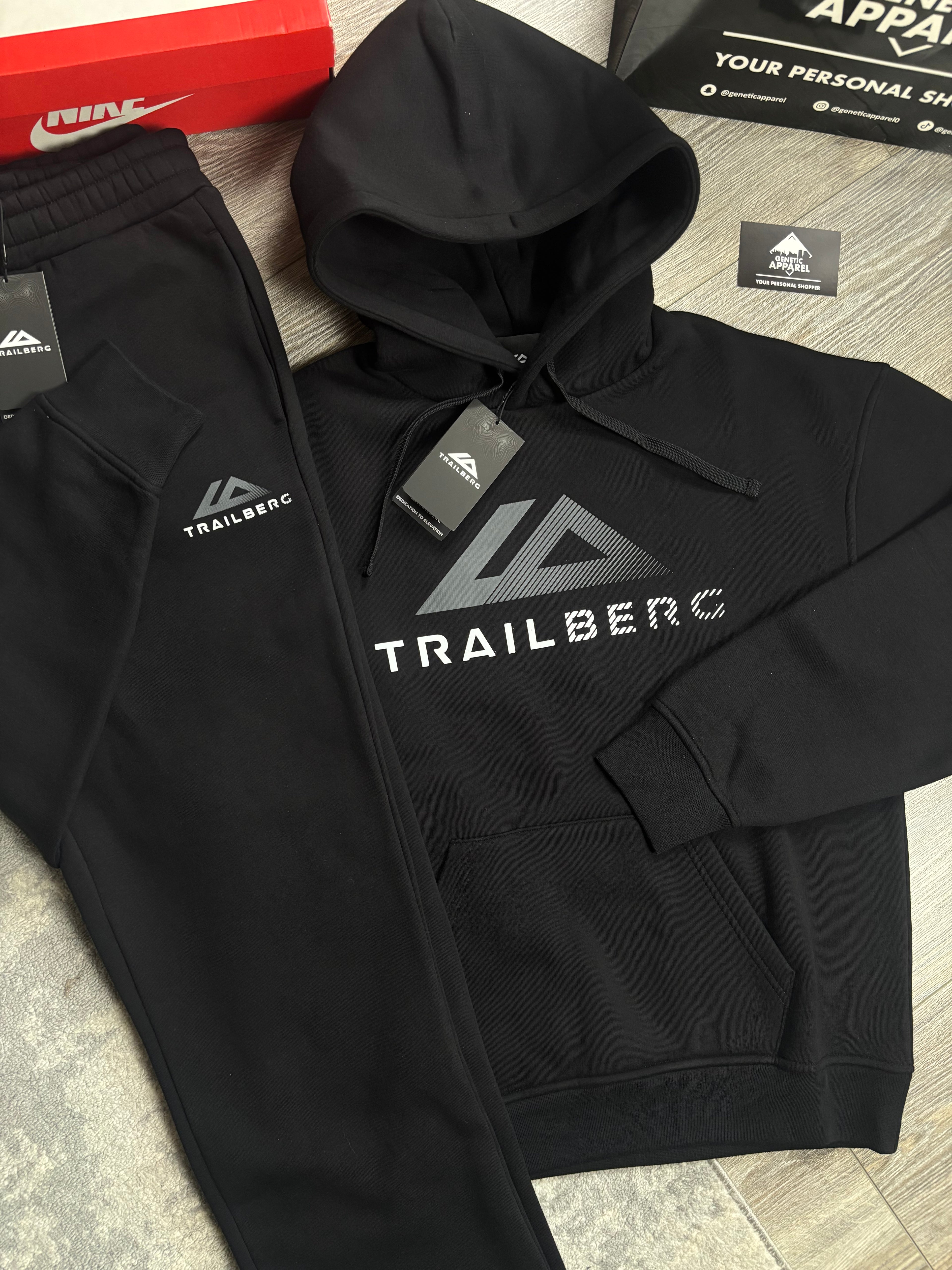 Trailberg Fraction Tracksuit - ‘Black’