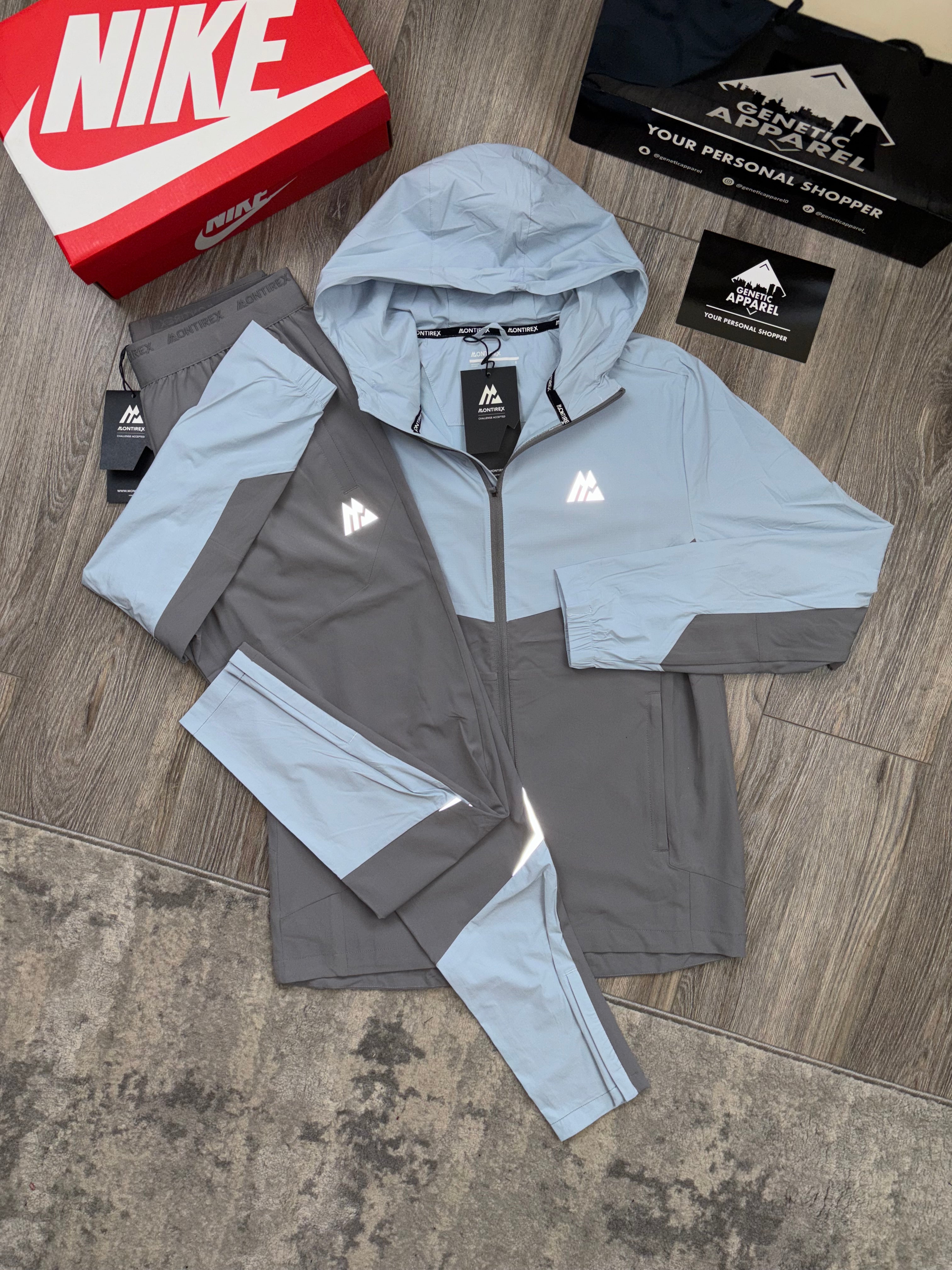 Montirex Surge Tracksuit ‘Baby Blue/Grey’