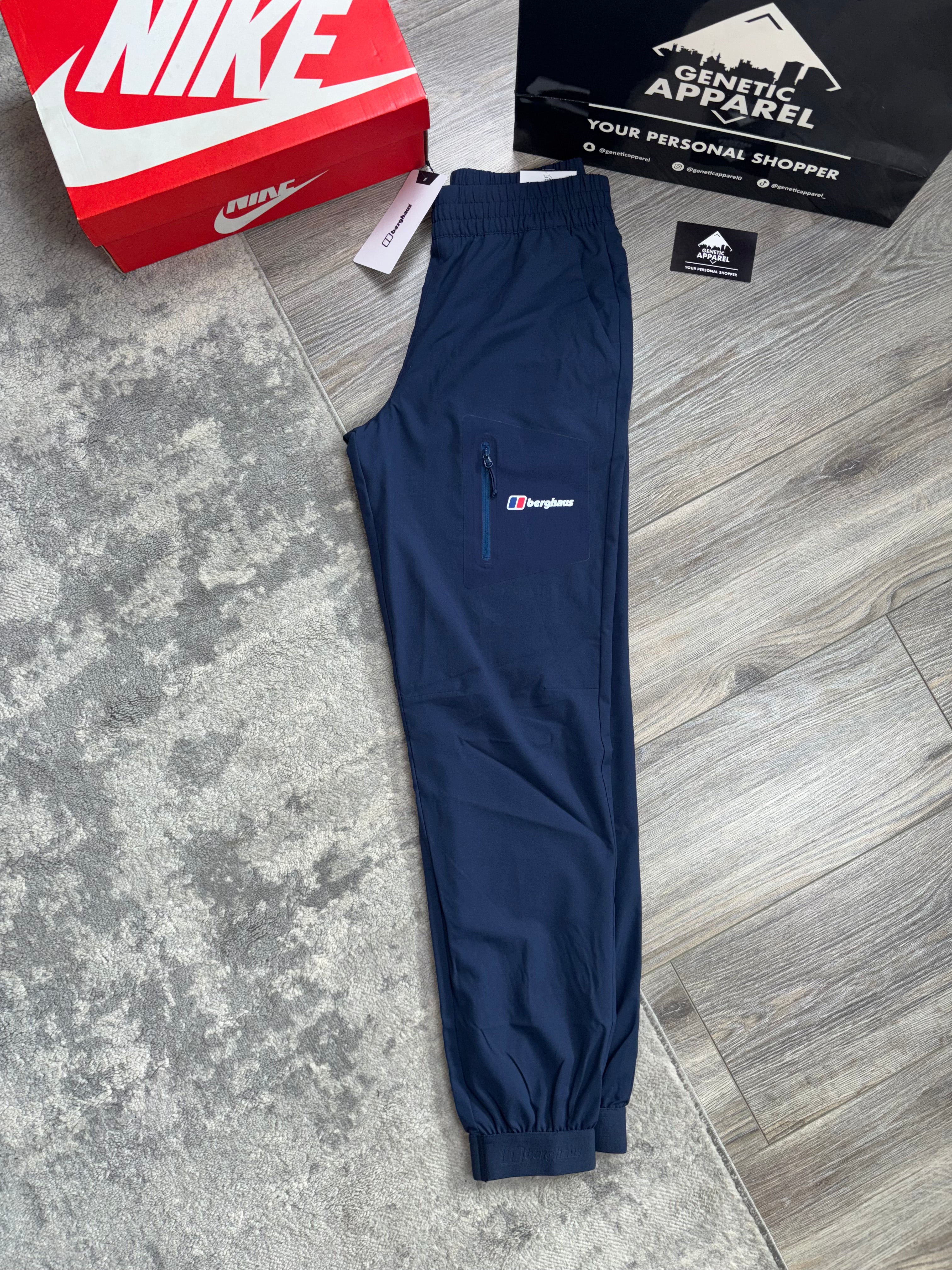 Berghaus 1/4 Zip Triset Tracksuit - ‘Navy/Grey’