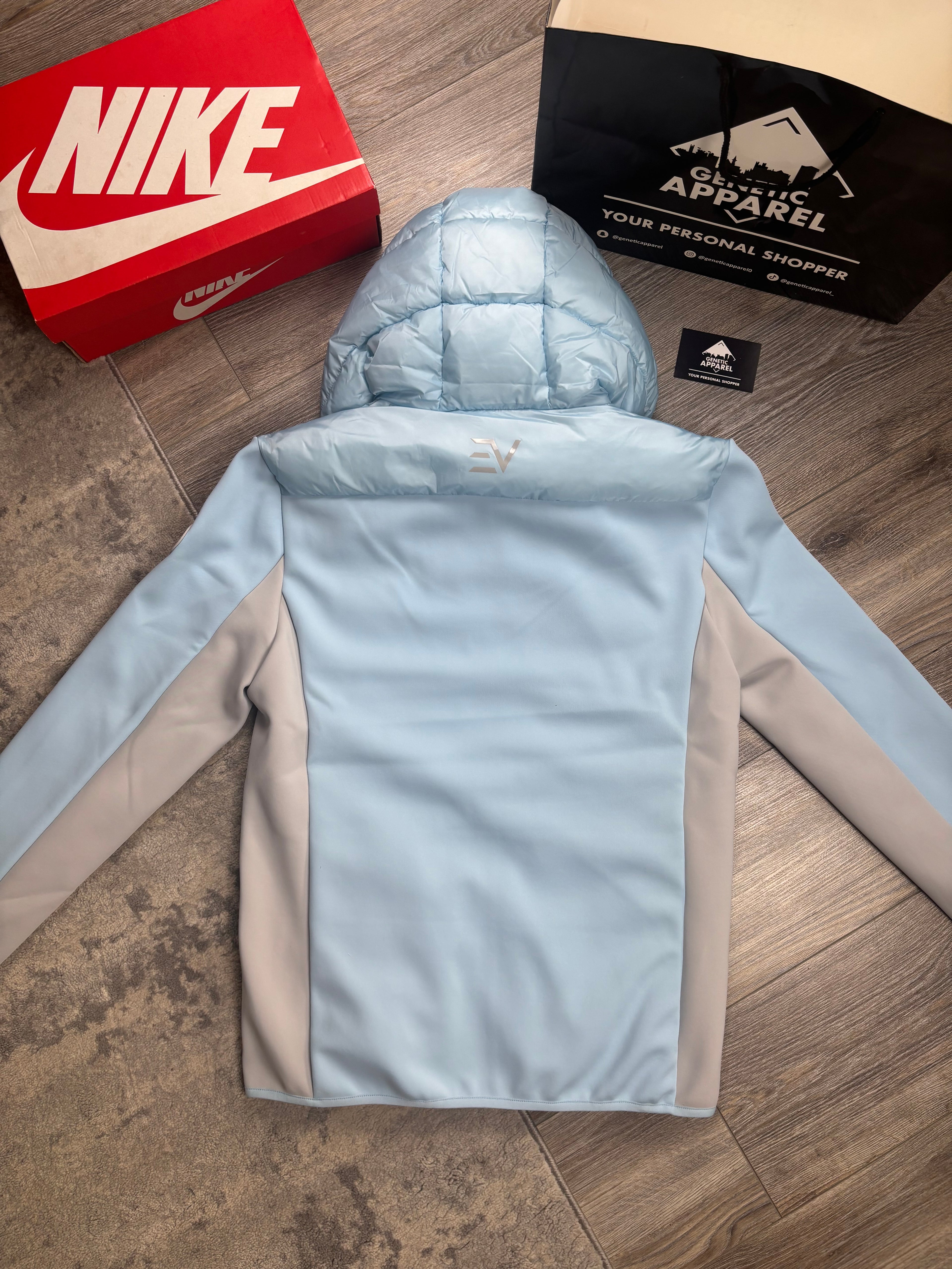 Envi1 Aero Hybrid Jacket - ‘Baby Blue/Grey’