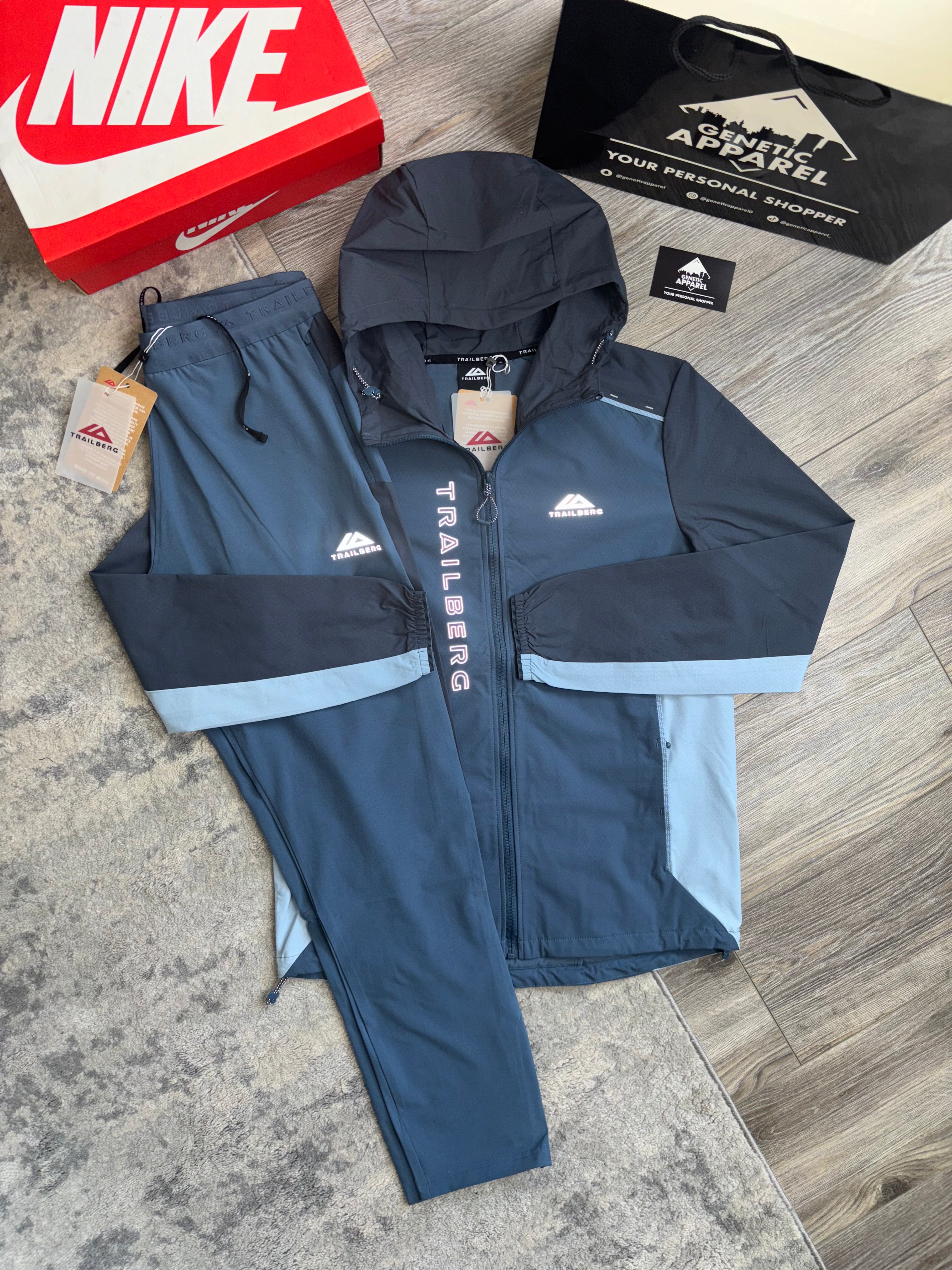 Trailberg Triathlon Tracksuit - ‘Navy/Blue’