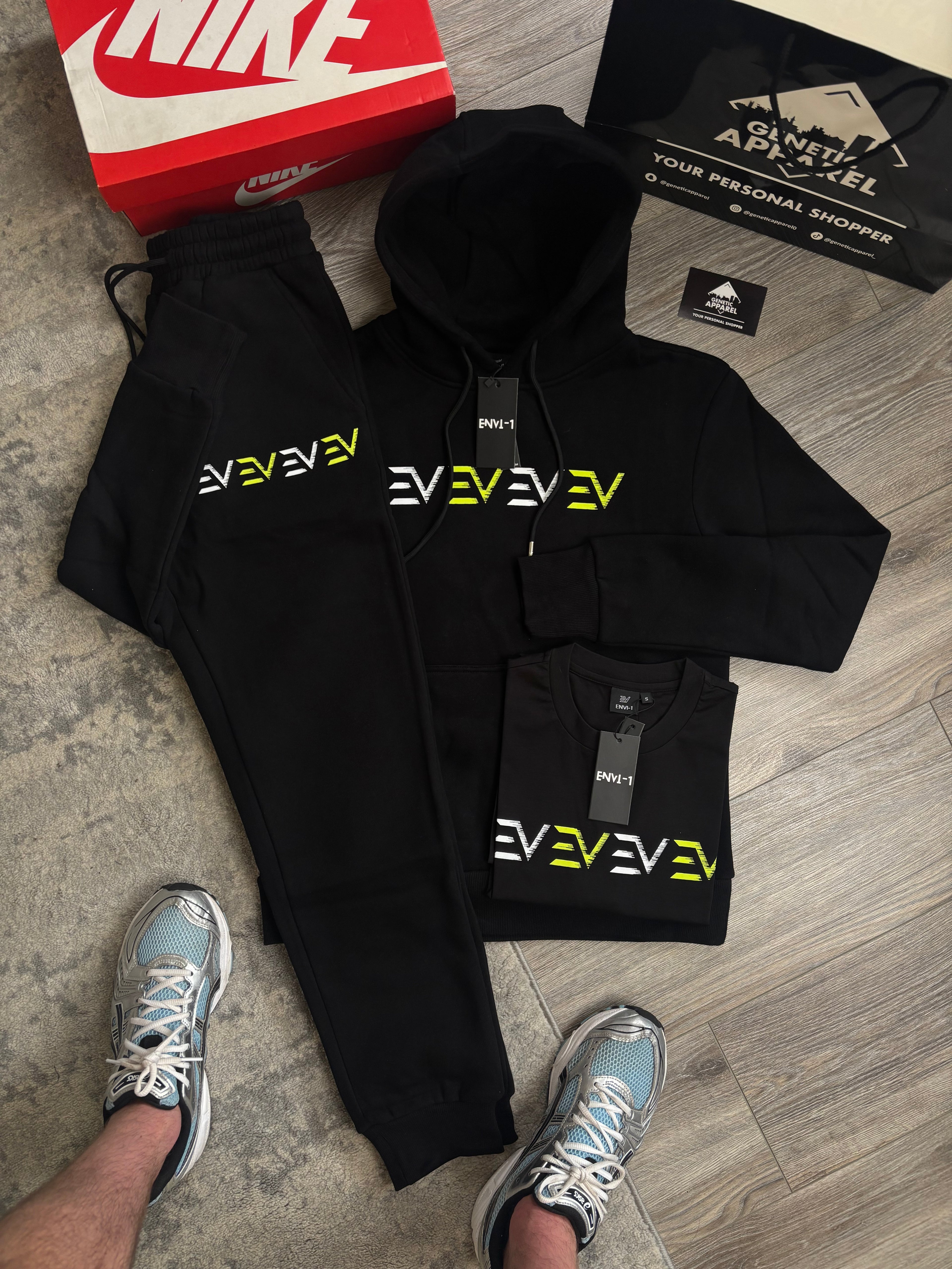 Envi Digital Triset Tracksuit -‘Black/Luminous’