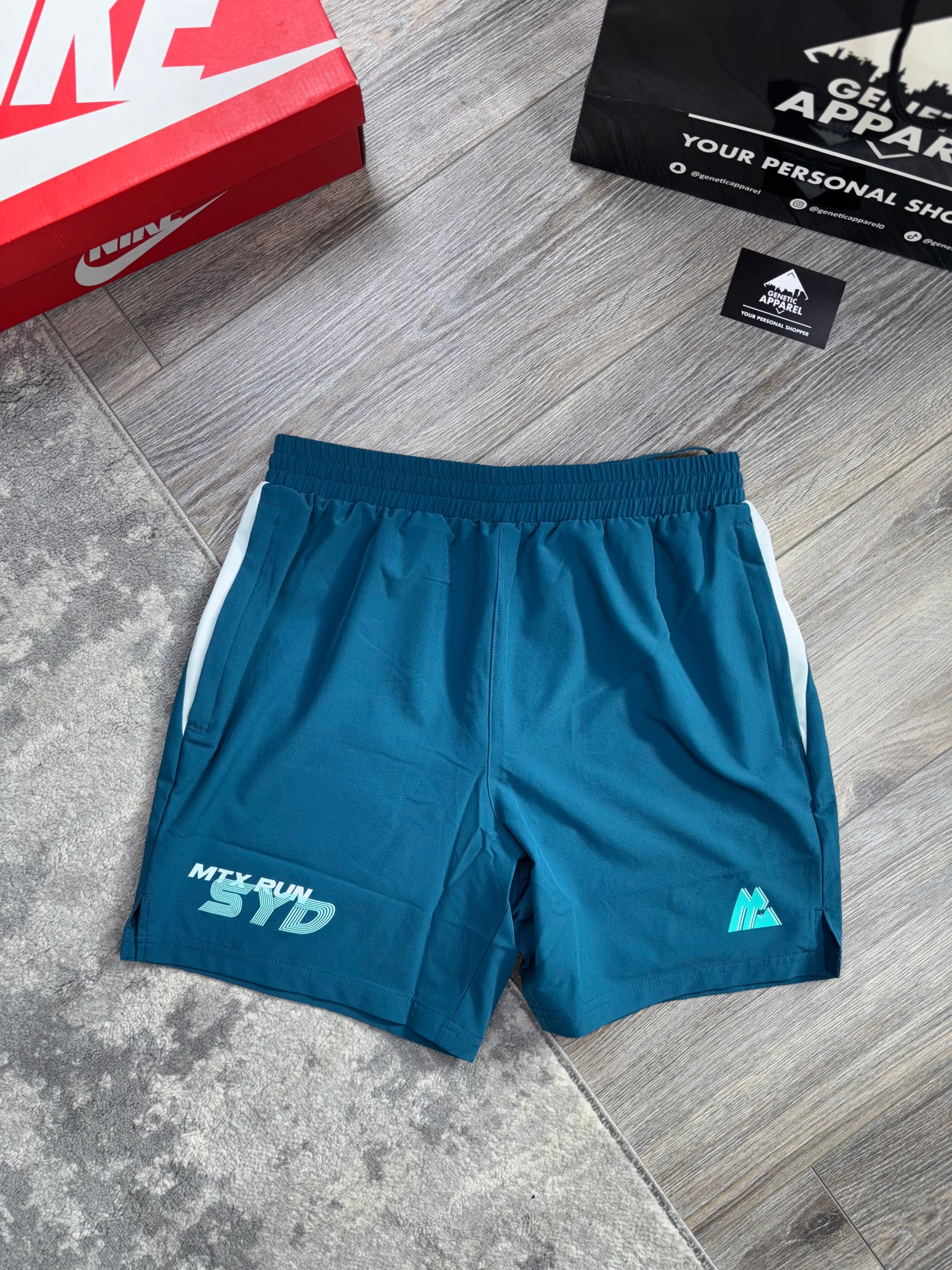 Montirex AUS T-Shirt / Short Set - ‘Aqua’