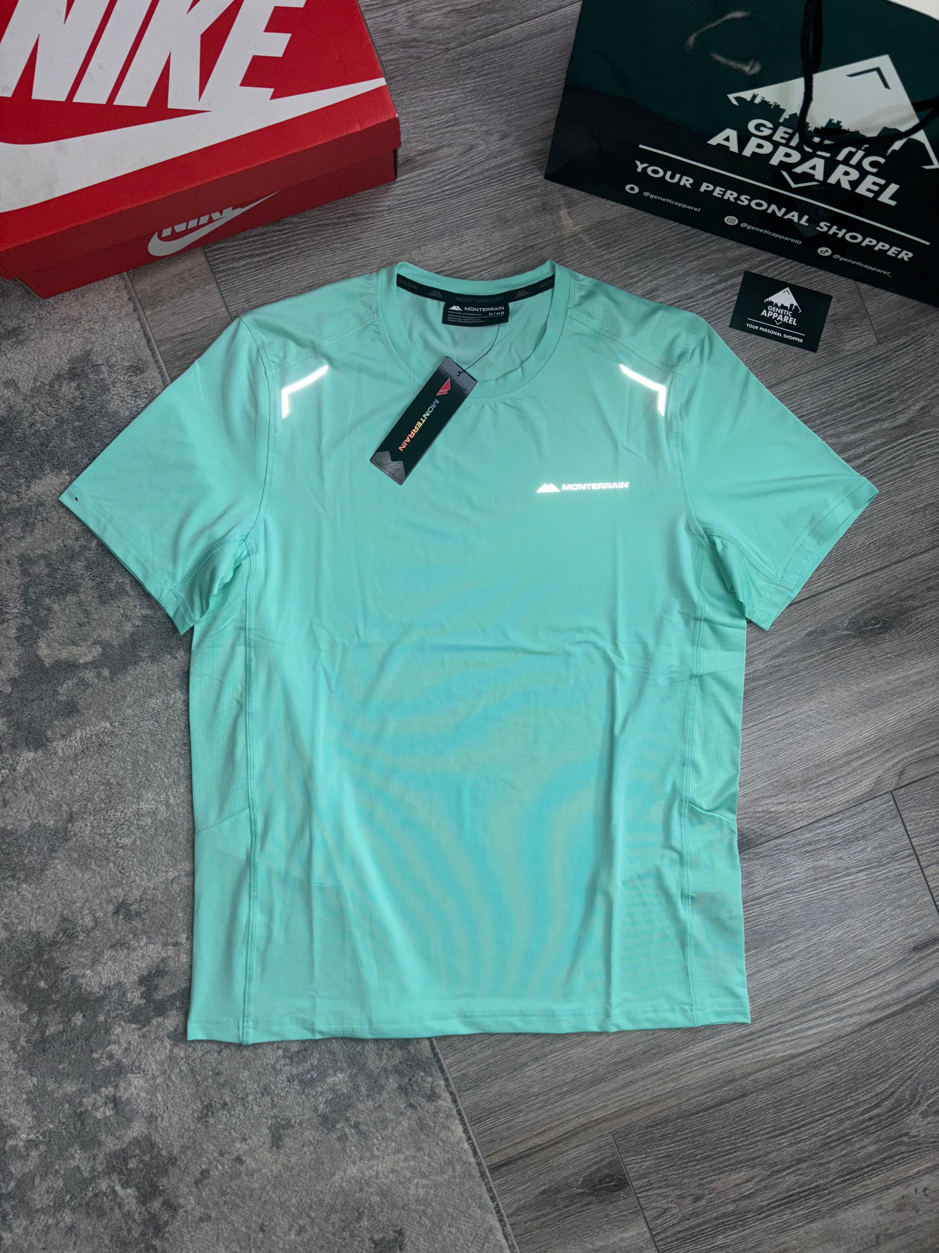 Monterrain T-Shirt / Short Set Lyder - ‘Mint’